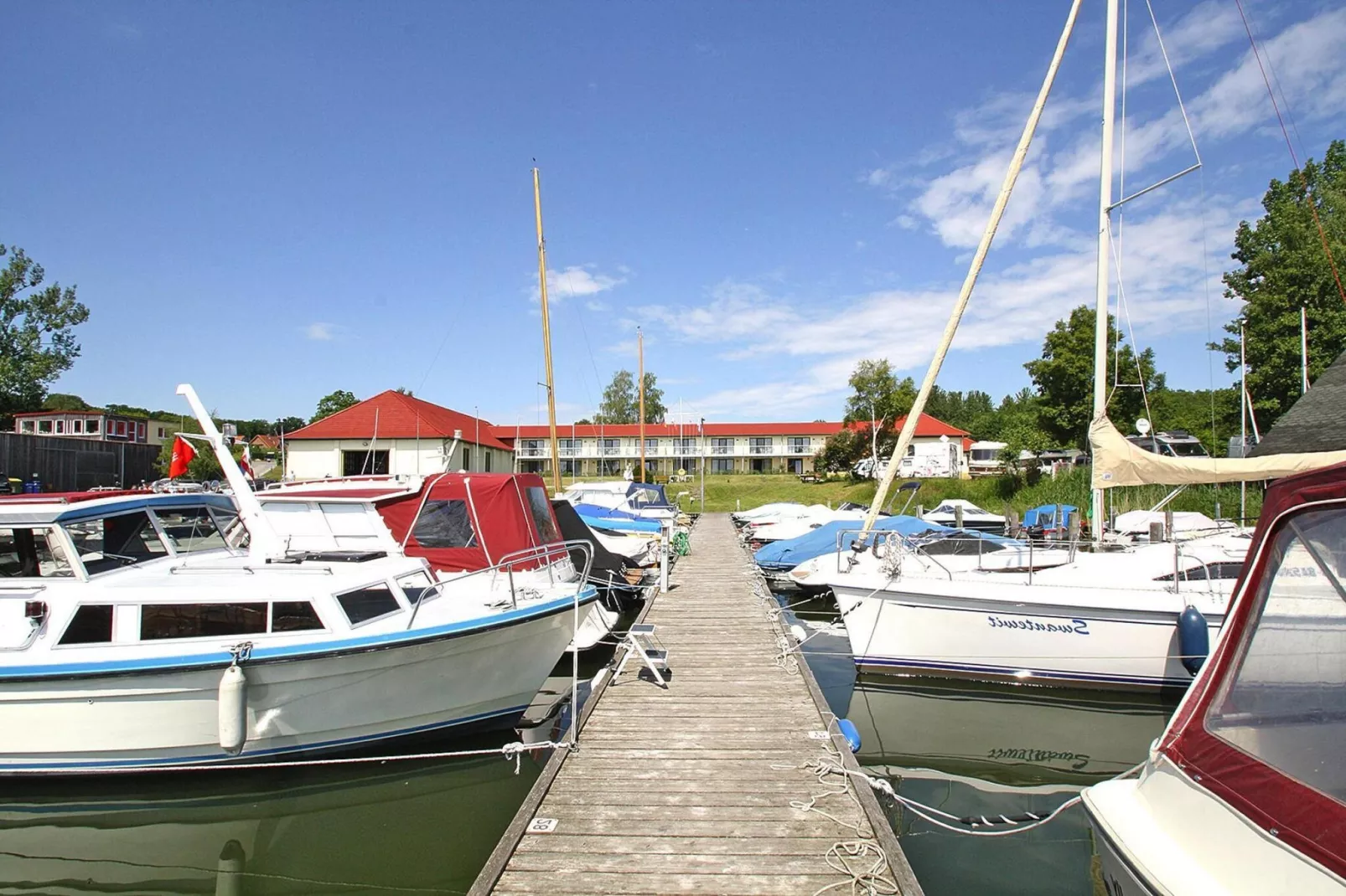 Appartements am Heidensee / EG 65qm 2 Erw u 2 Kinder-Uitzicht zomer