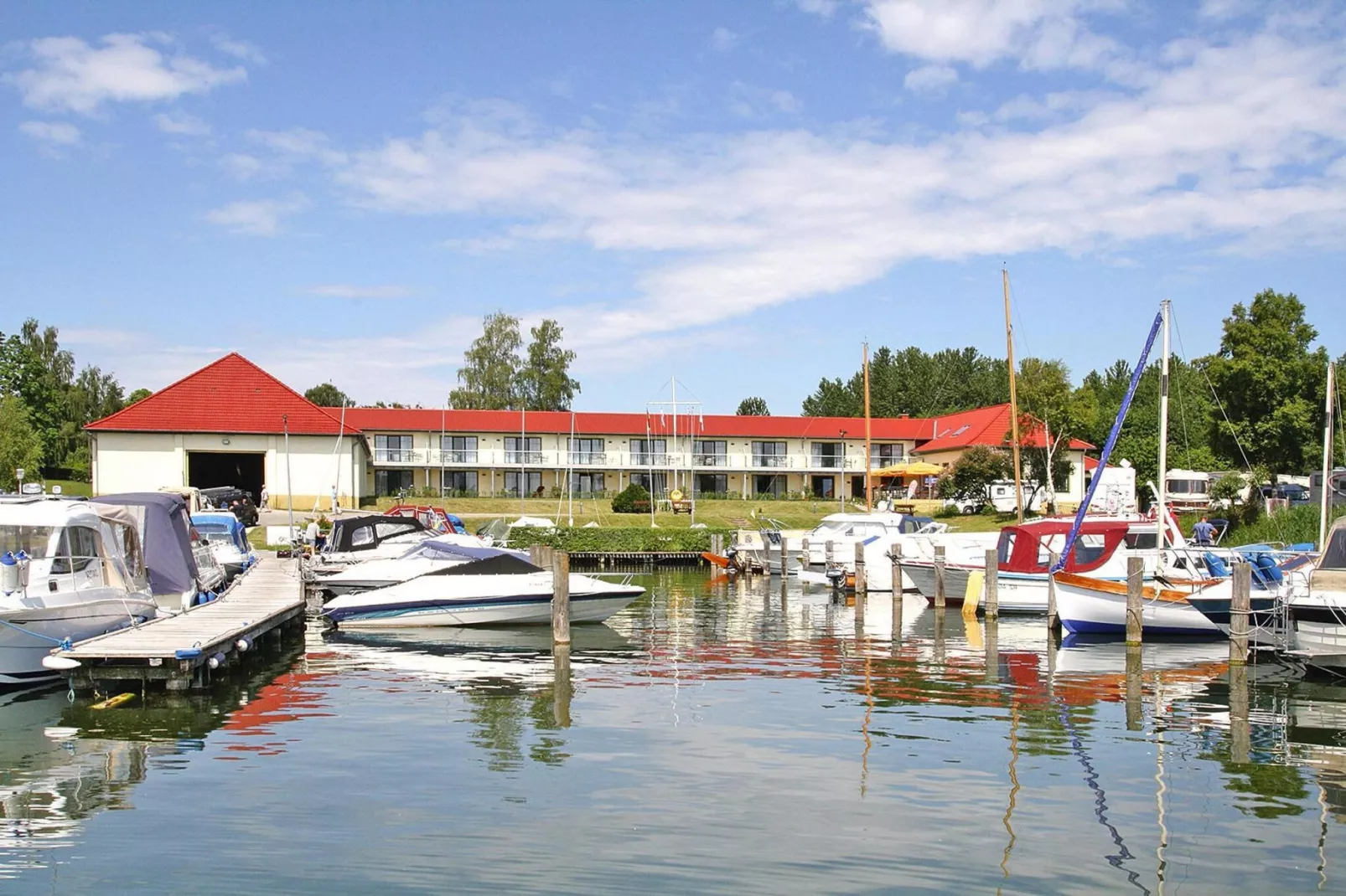 Appartements am Heidensee / EG 65qm 2 Erw u 2 Kinder-Uitzicht zomer