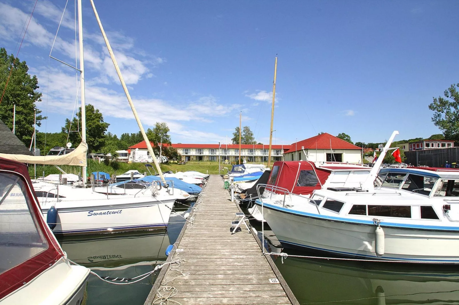 Appartements am Heidensee / EG 65qm 2 Erw u 2 Kinder-Uitzicht zomer