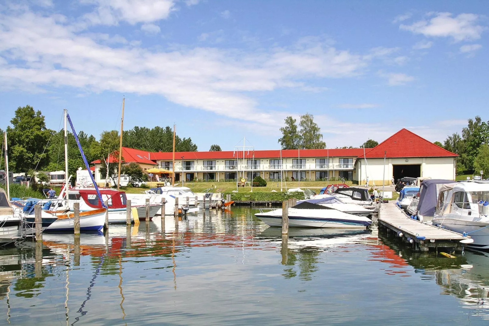 Appartements am Heidensee / EG 65qm 2 Erw u 2 Kinder-Uitzicht zomer