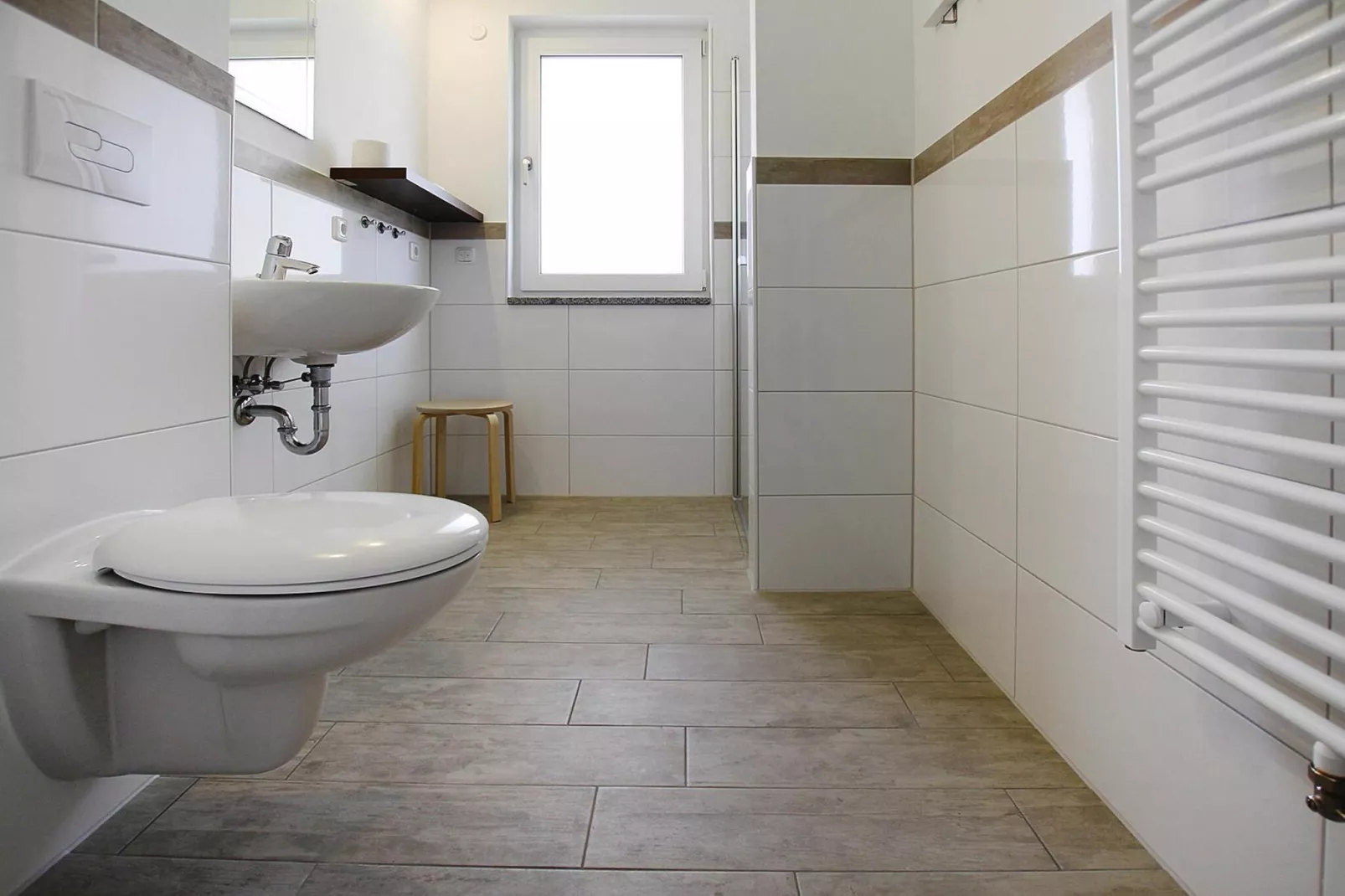 Apartment Hafenflair / Haus 5 EG-Wohnung 17 3 Personen-Badkamer