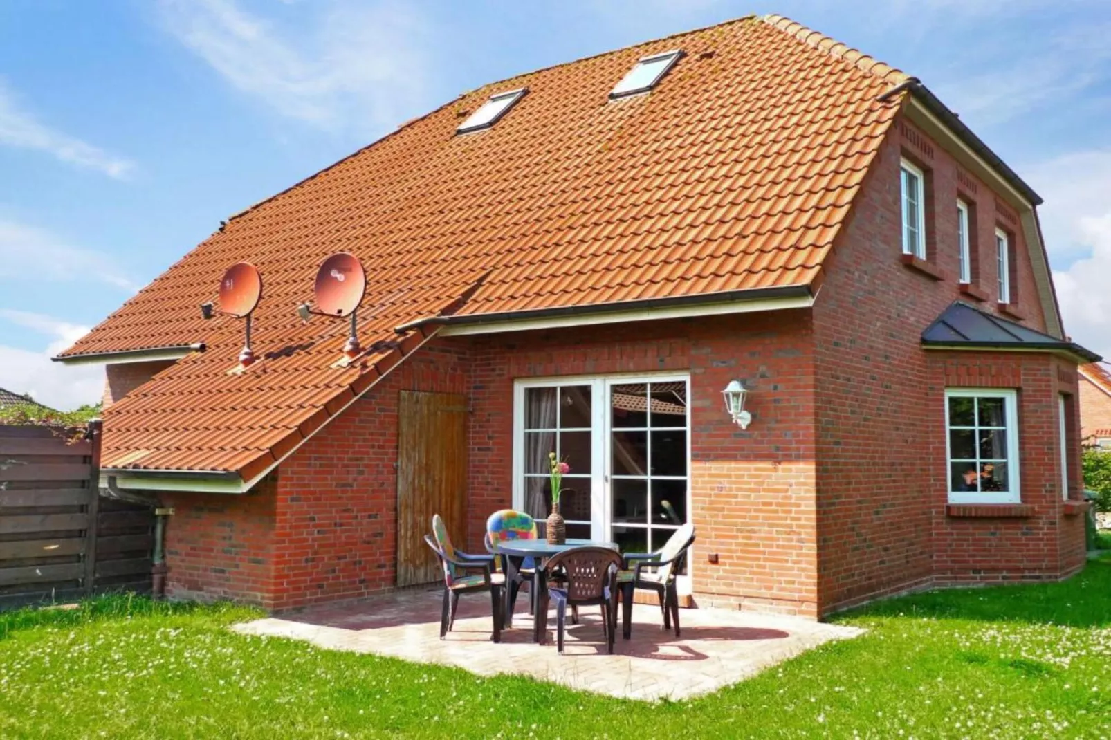 Gemütliche Nordsee-Wohnung in Neßmersiel mit Garten und Feldblick-Gebieden zomer 1km