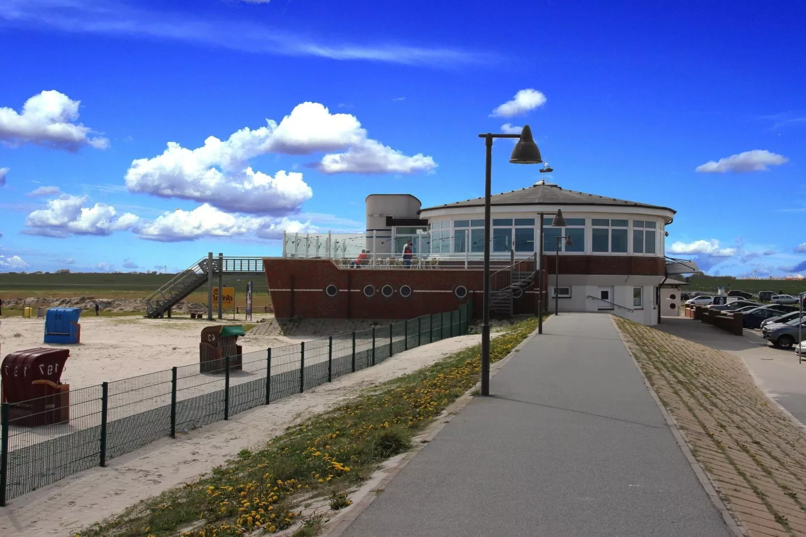 Gemütliche Nordsee-Wohnung in Neßmersiel mit Garten und Feldblick-Gebieden zomer 5km