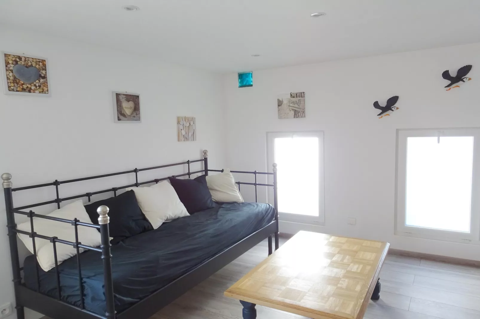 Semi-detached house Ile Grande - Pleumeur-Bodou-Woonkamer