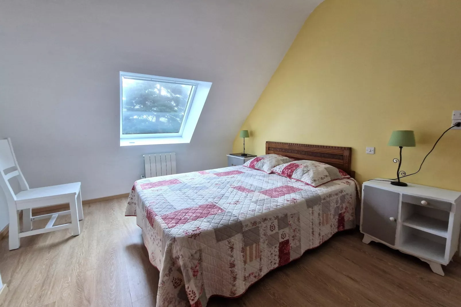 Maison de vacances avec jardin Pordic-Slaapkamer