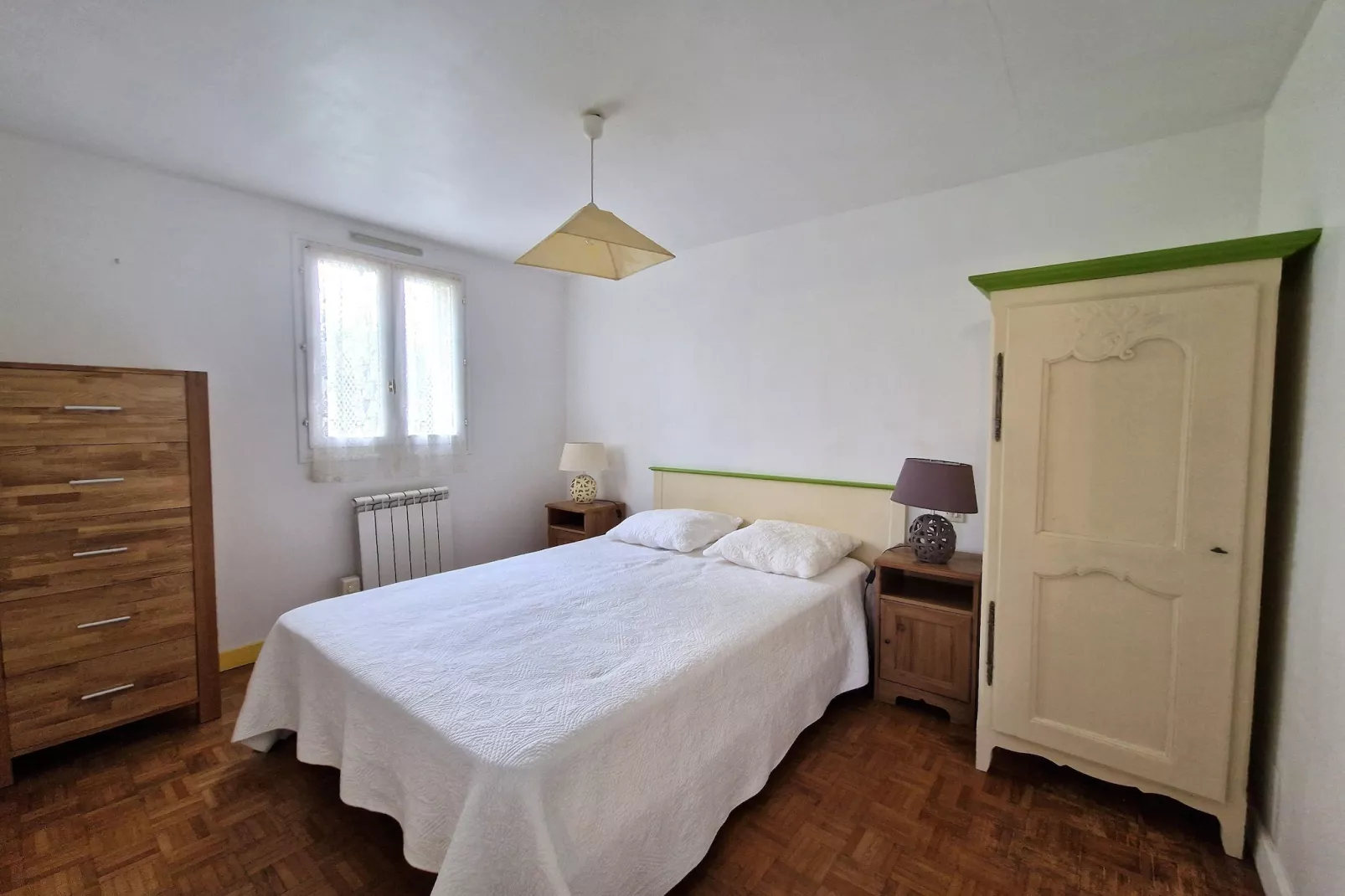 Maison de vacances avec jardin Pordic-Slaapkamer