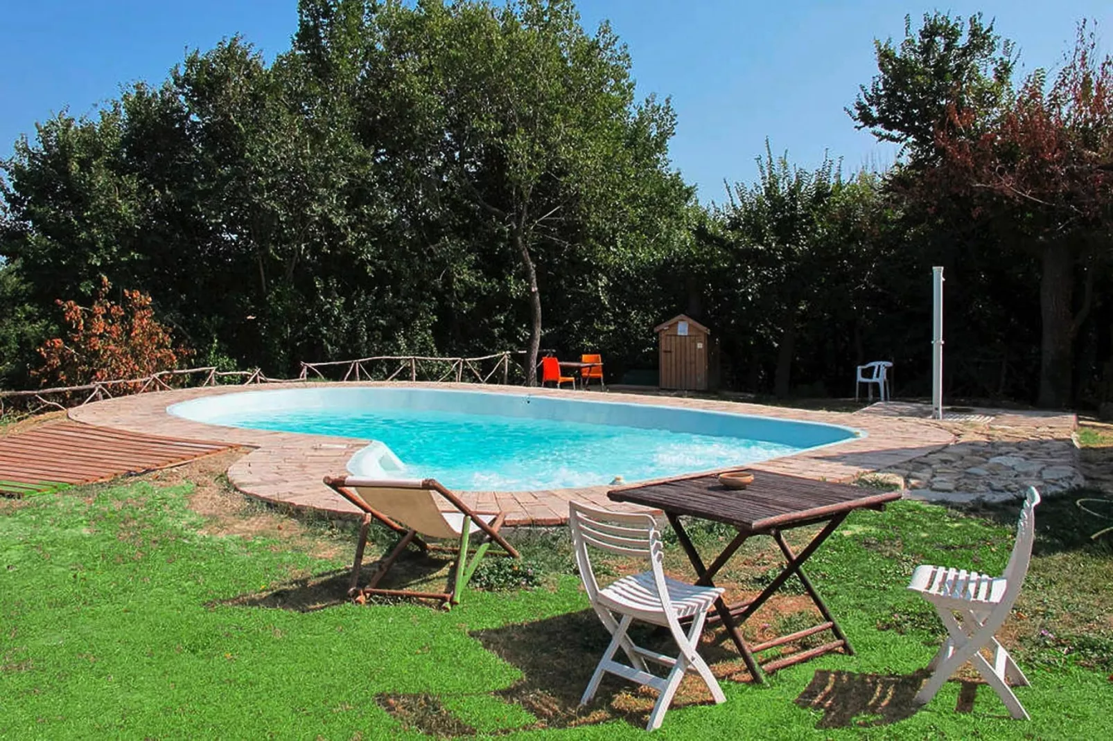 Holiday resort Casa Mare Vallugola die Gabicce, Vallugola-App. 2, Tipo 4-Zwembad