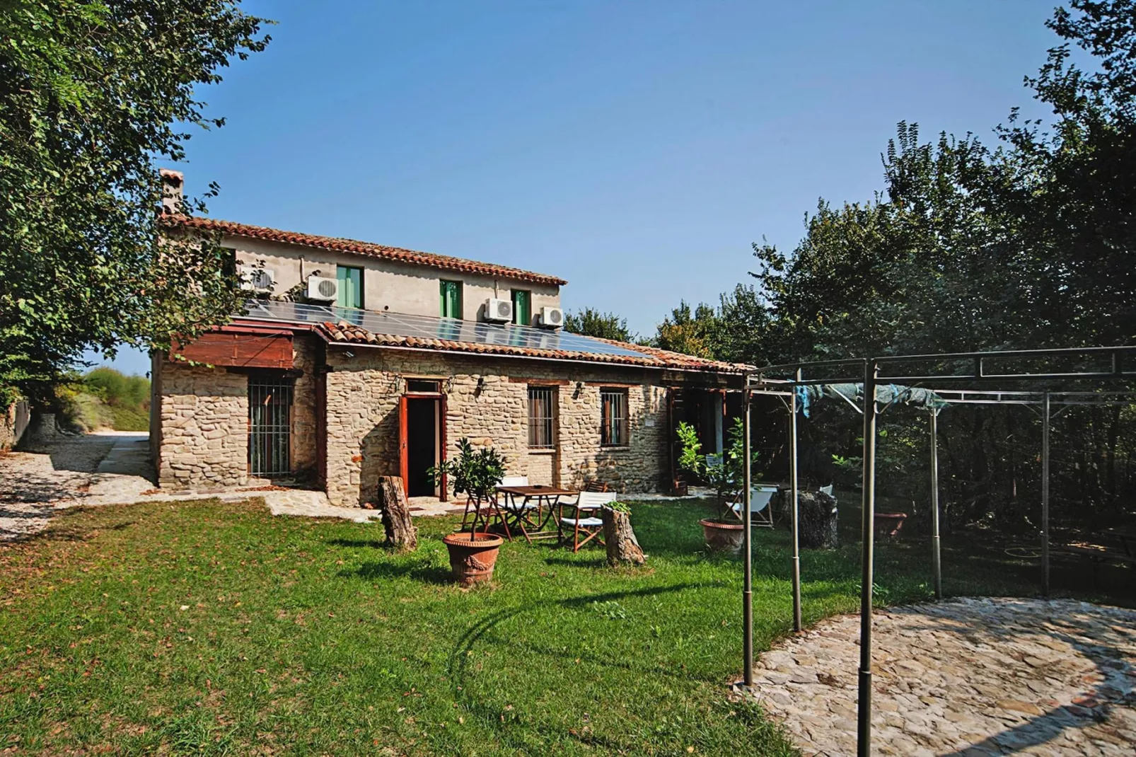 Holiday resort Casa Mare Vallugola die Gabicce, Vallugola-App. 2, Tipo 4-Buitenkant zomer