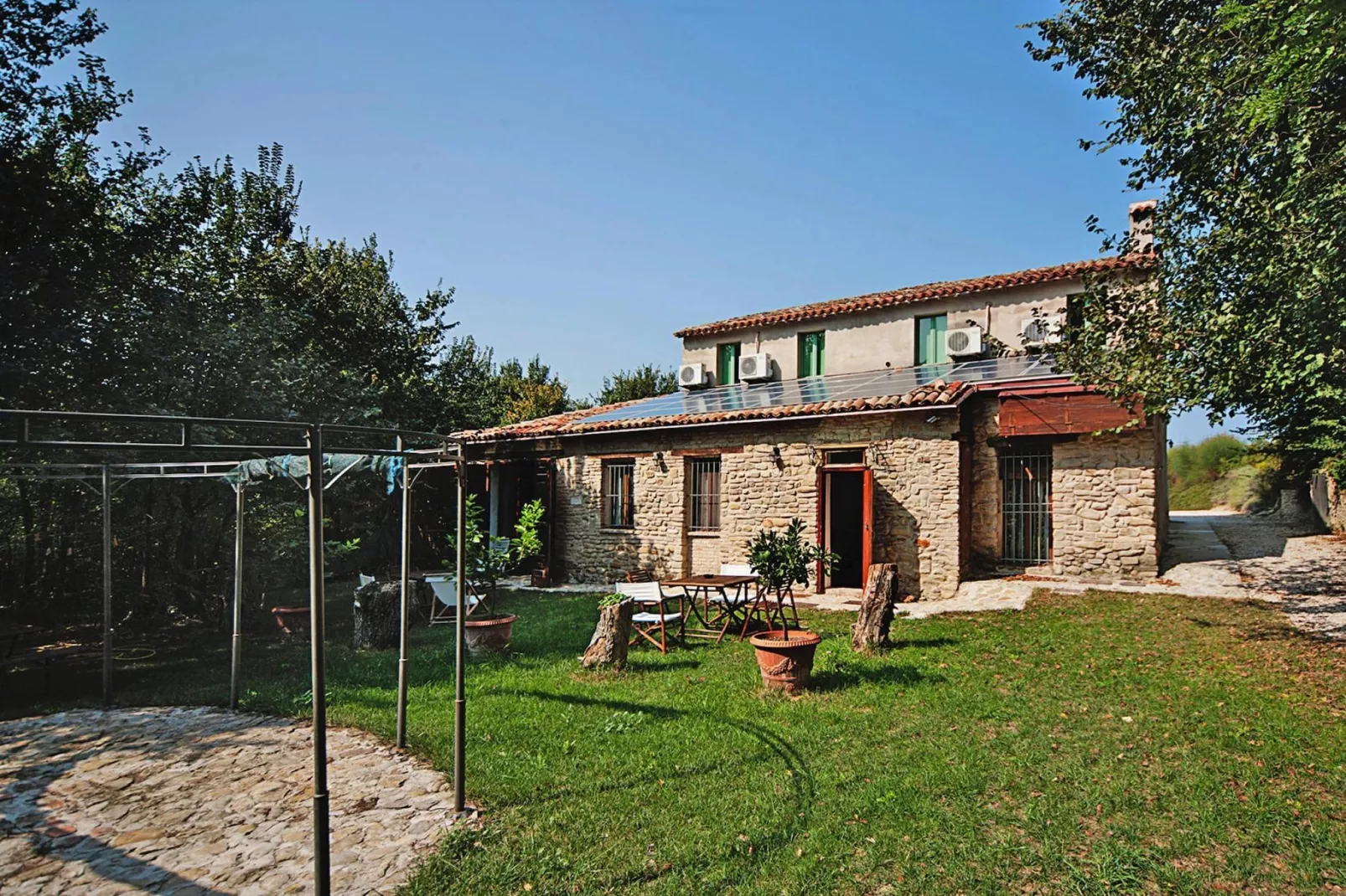 Holiday resort Casa Mare Vallugola die Gabicce, Vallugola-App. 2, Tipo 4-Buitenkant zomer