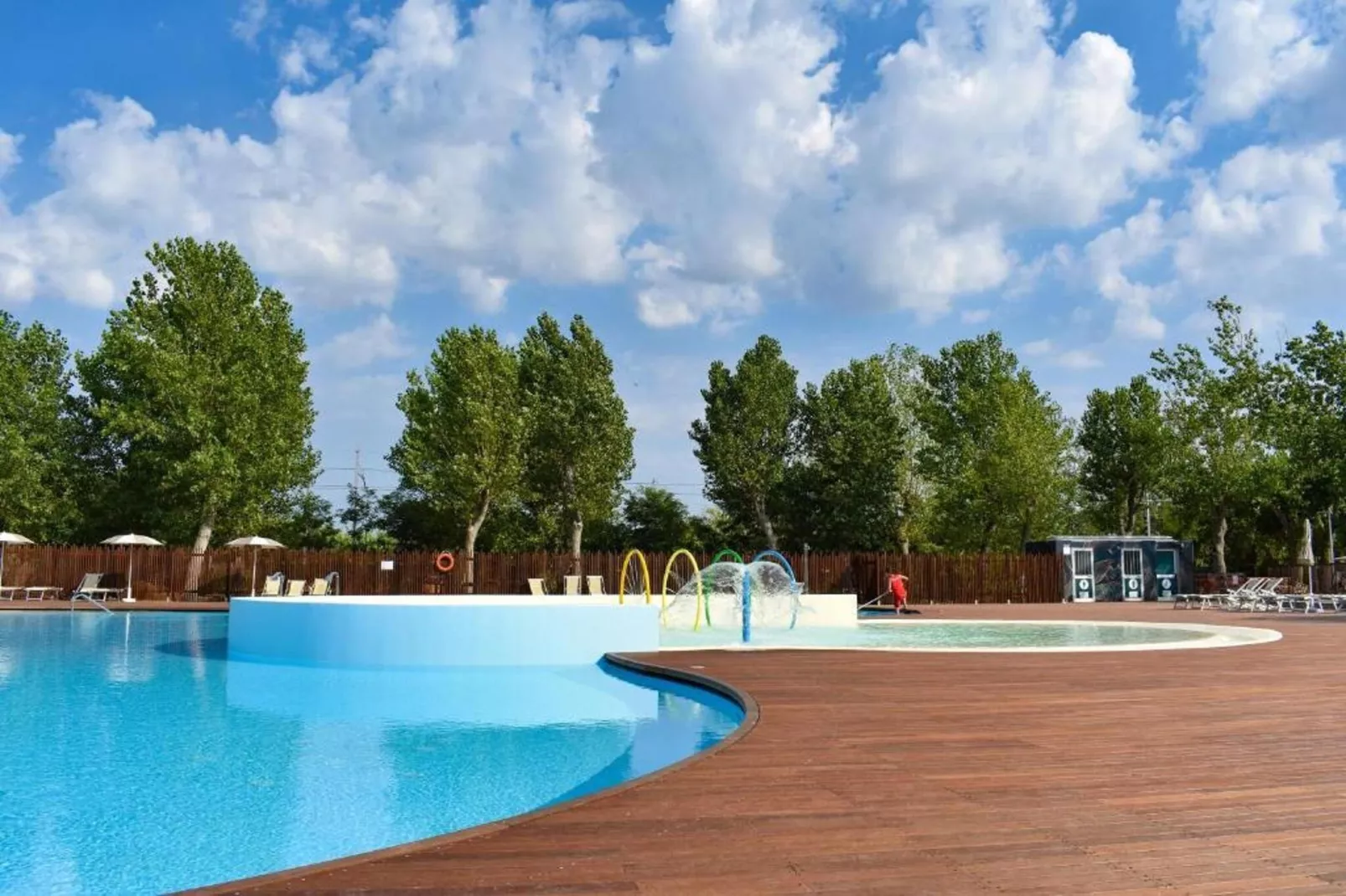 Rimini Family Village Viserba Rimini - Lodge Superior 6 pax-Zwembad