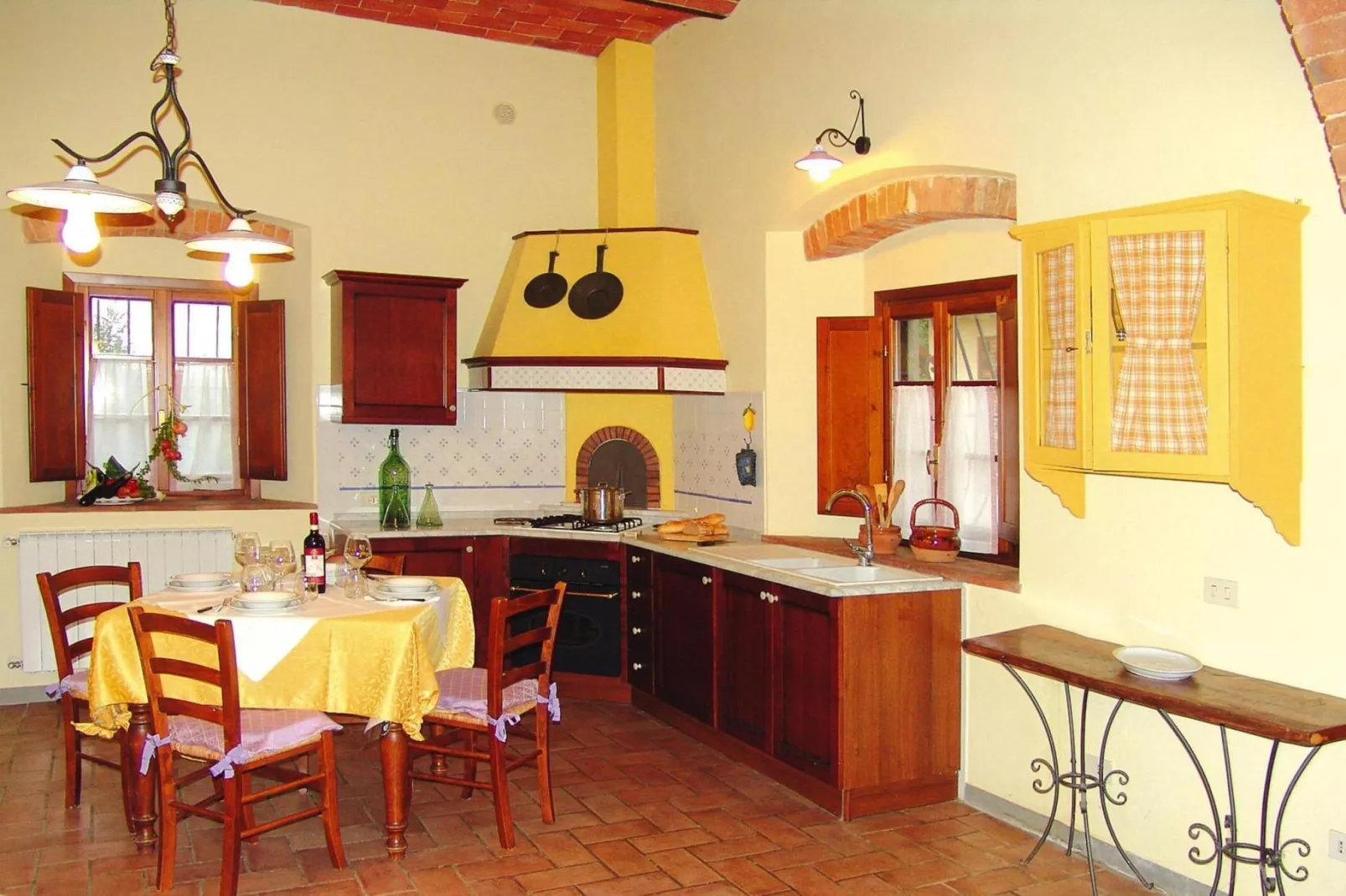 Agri-tourism Poggio al Sole Vinci Type Margherita-Margherita-Keuken