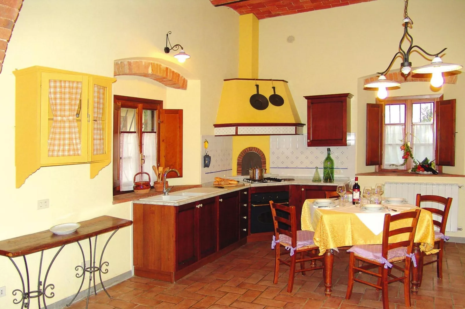 Agri-tourism Poggio al Sole Vinci Type Margherita-Margherita-Keuken