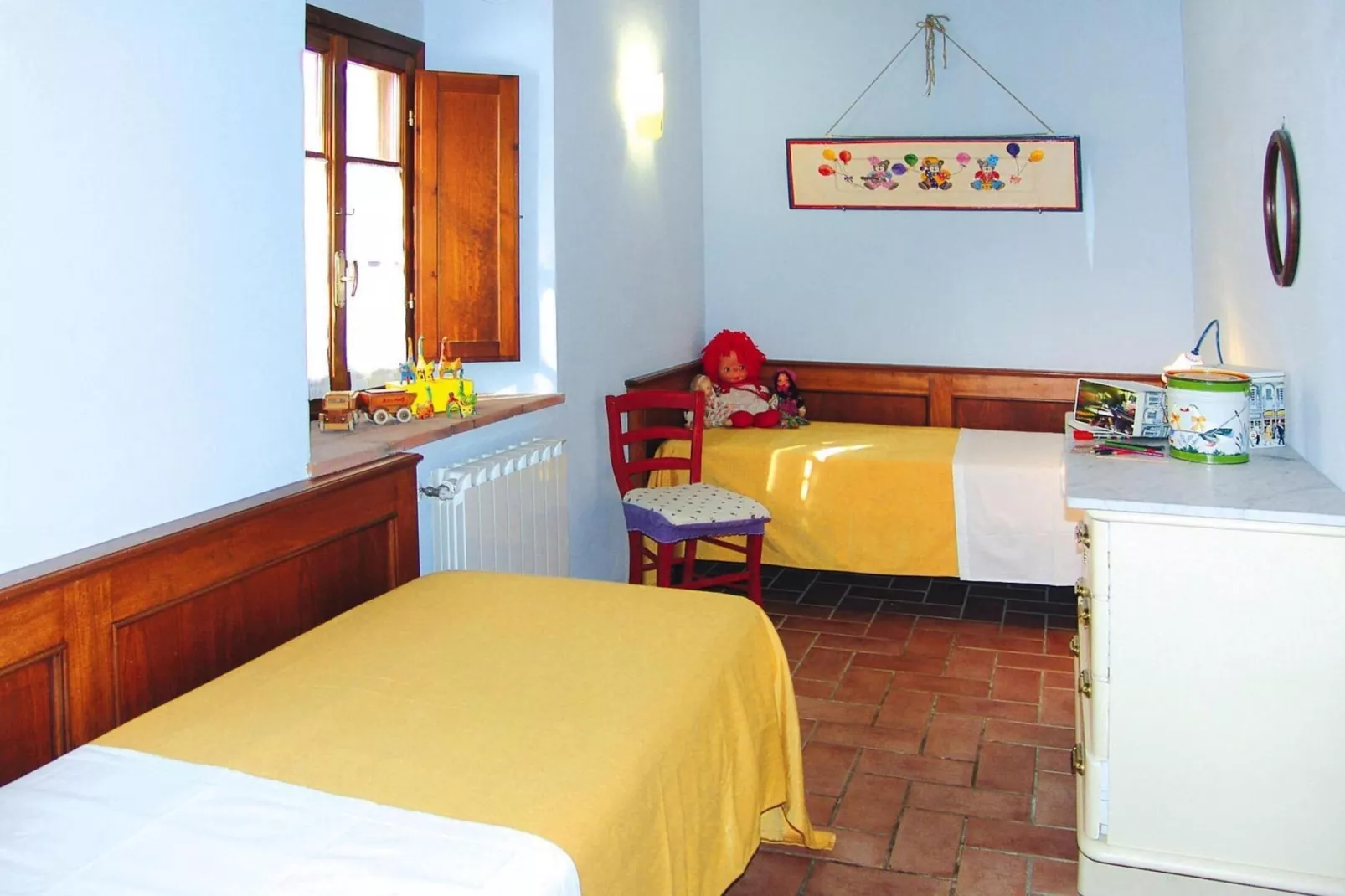 Agri-tourism Poggio al Sole Vinci Type Margherita-Margherita-Slaapkamer