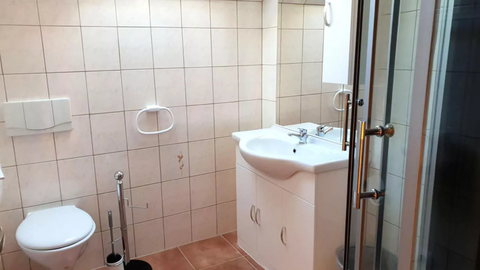 Karawankenpanorama-Badkamer