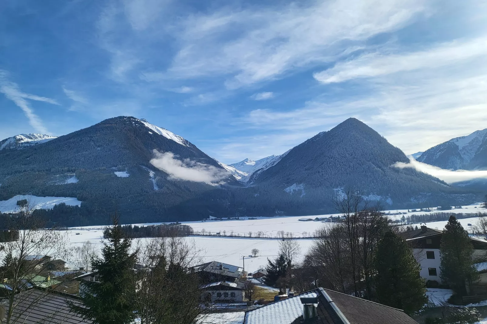 Appartement Tauernfenster-Uitzicht winter