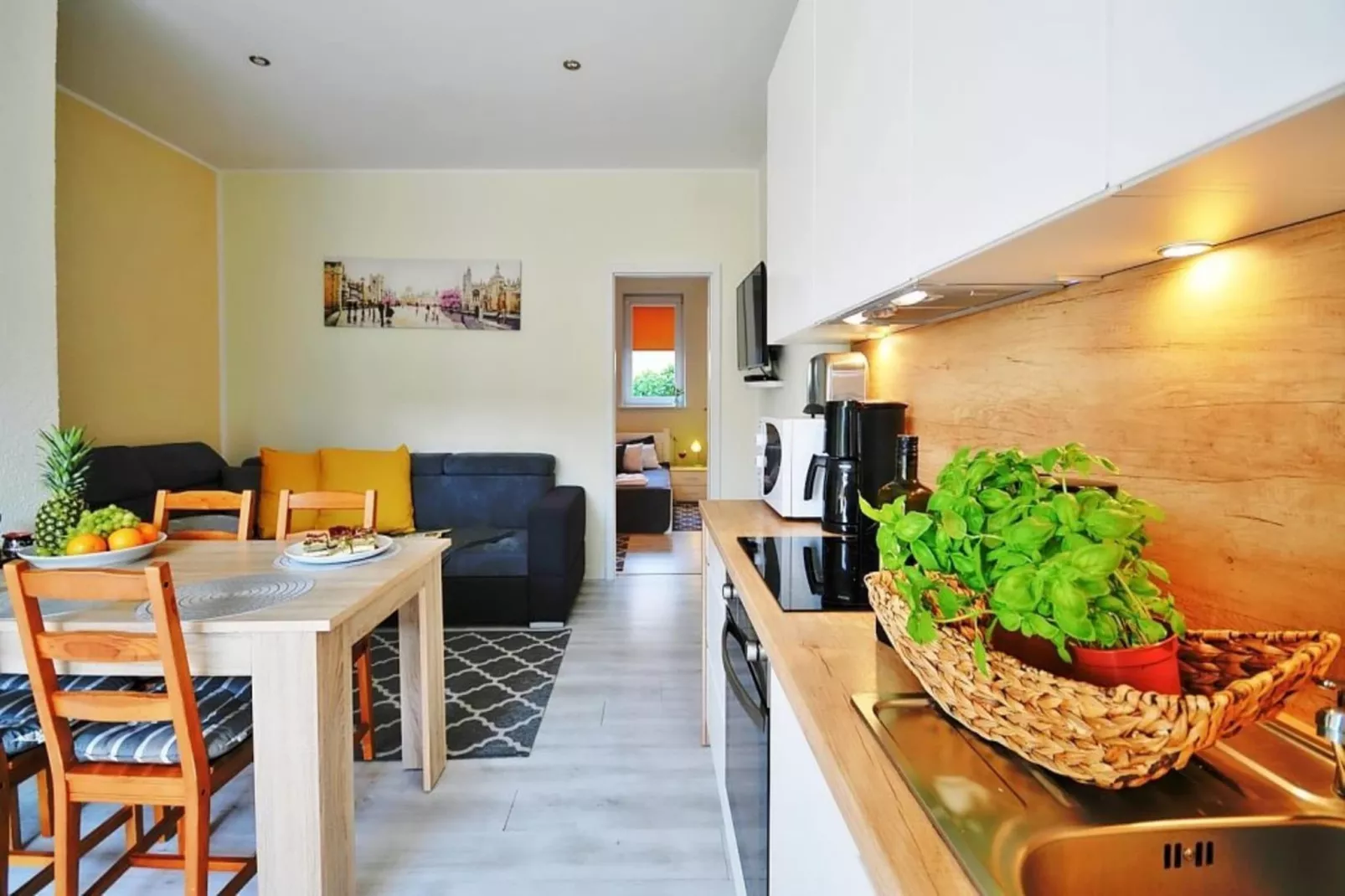 Apartament nr 2 50 qm parter Ustronie Morskie-Keuken