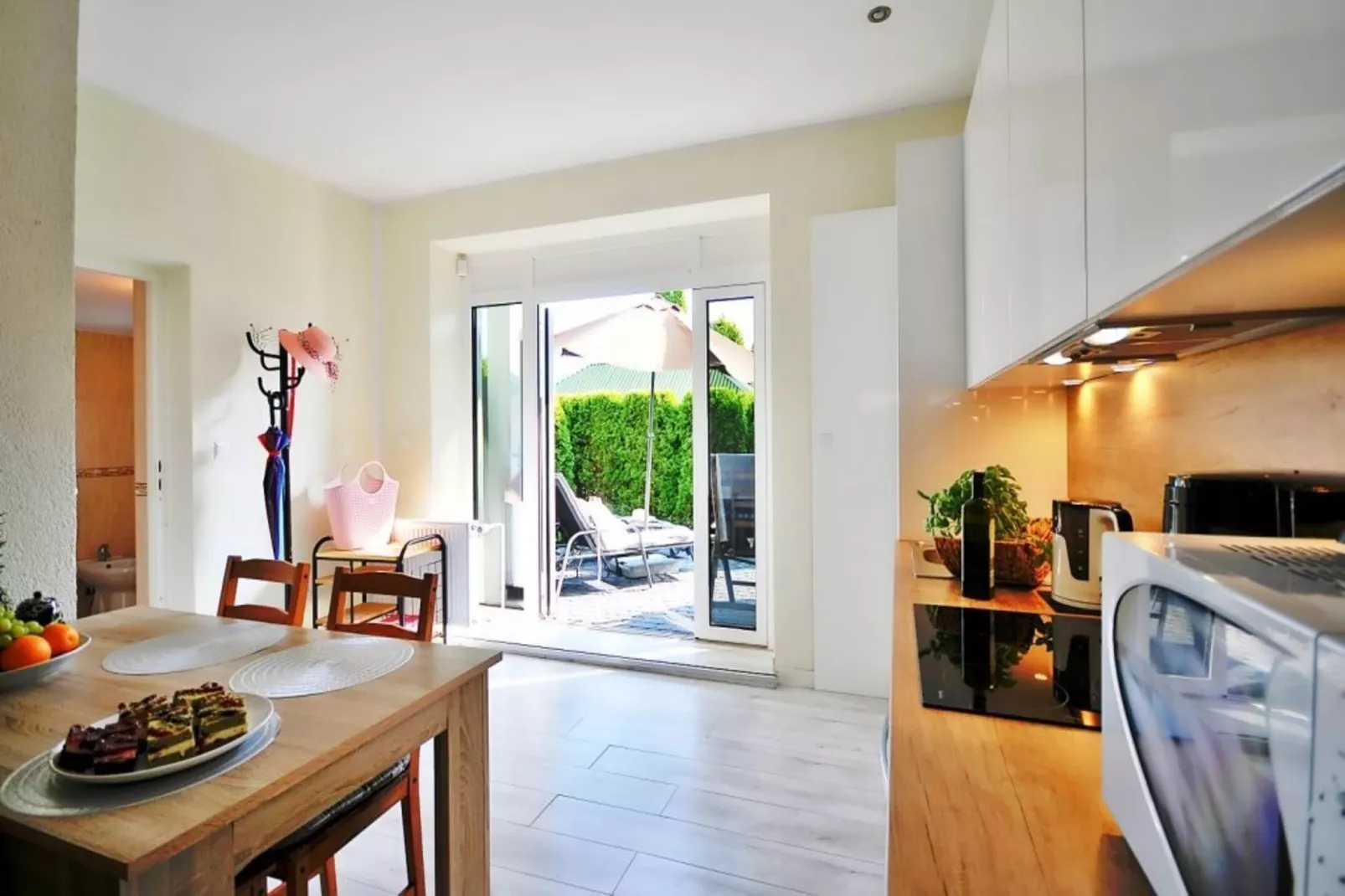 Apartament nr 2 50 qm parter Ustronie Morskie-Keuken