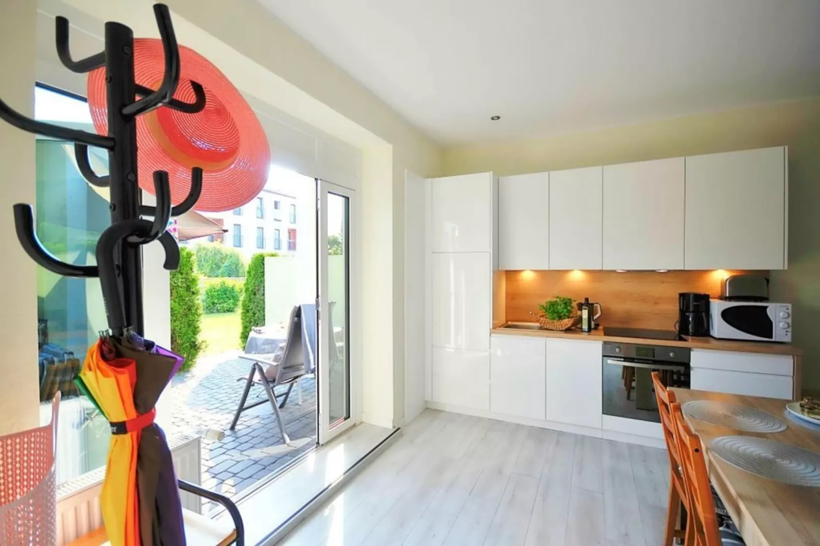 Apartament nr 2 50 qm parter Ustronie Morskie-Keuken