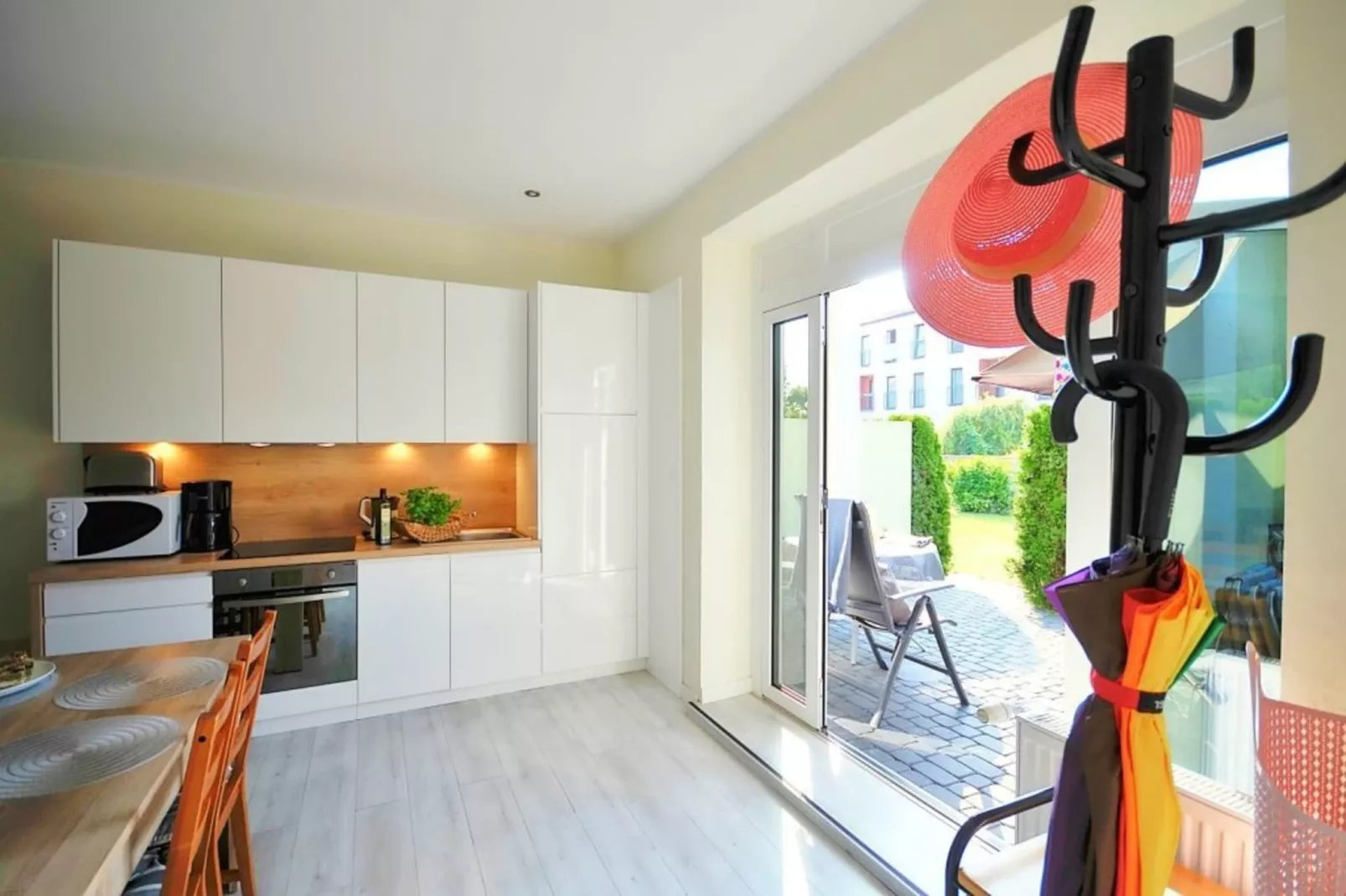 Apartament nr 2 50 qm parter Ustronie Morskie-Faciliteiten