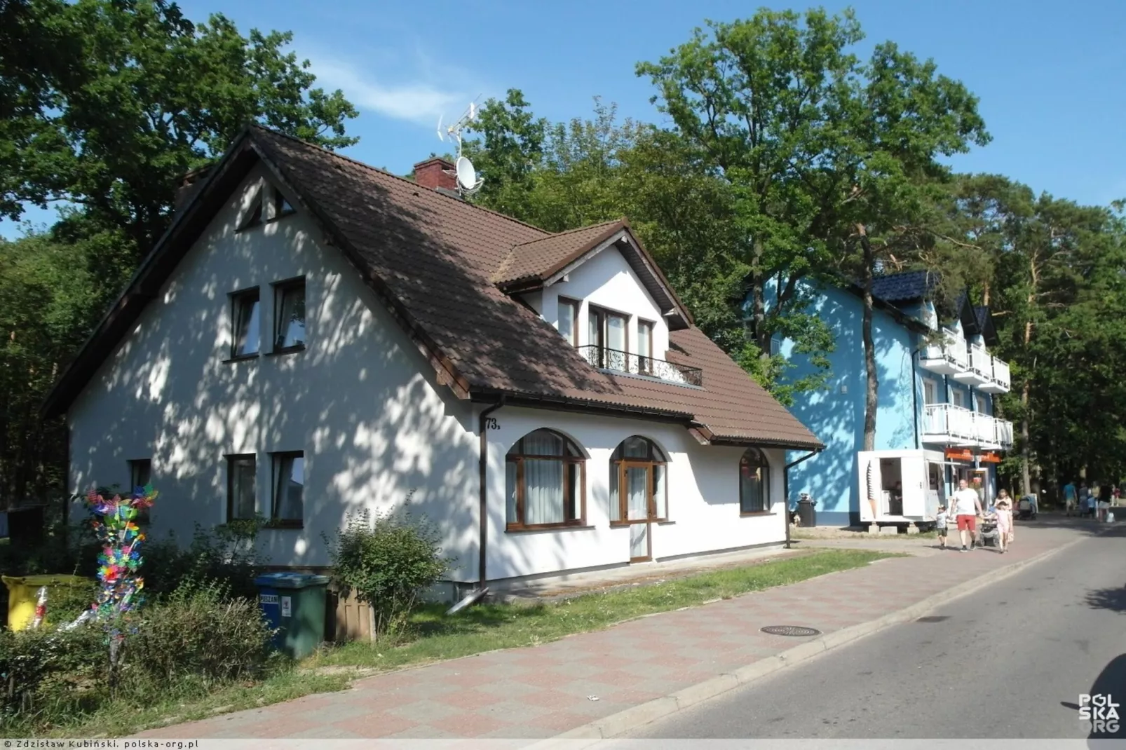 Apartament nr 2 50 qm parter Ustronie Morskie-Gebieden zomer 5km