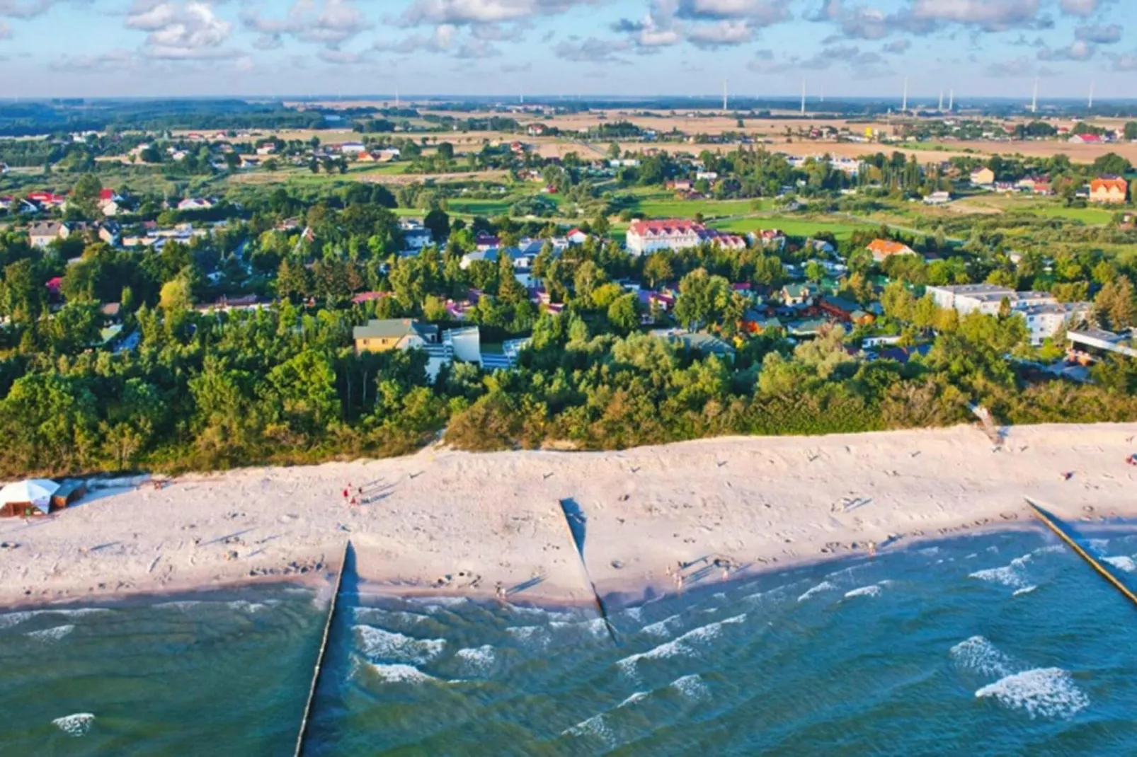 Domki letniskowe dla max 6 osób Sianożęty-Gebieden zomer 5km