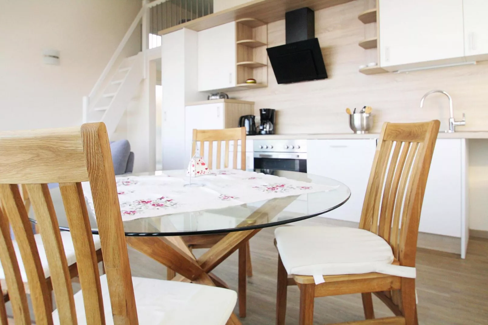 Ferienhaus Seeblick 60 qm-Eetkamer