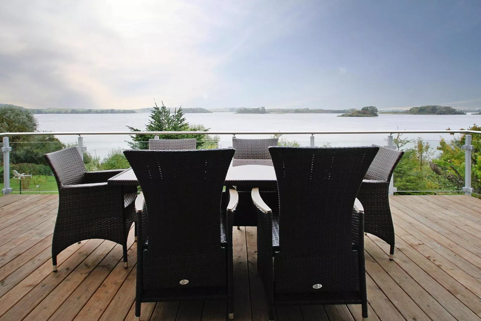 Ferienhaus Seeblick 60 qm-Terrasbalkon