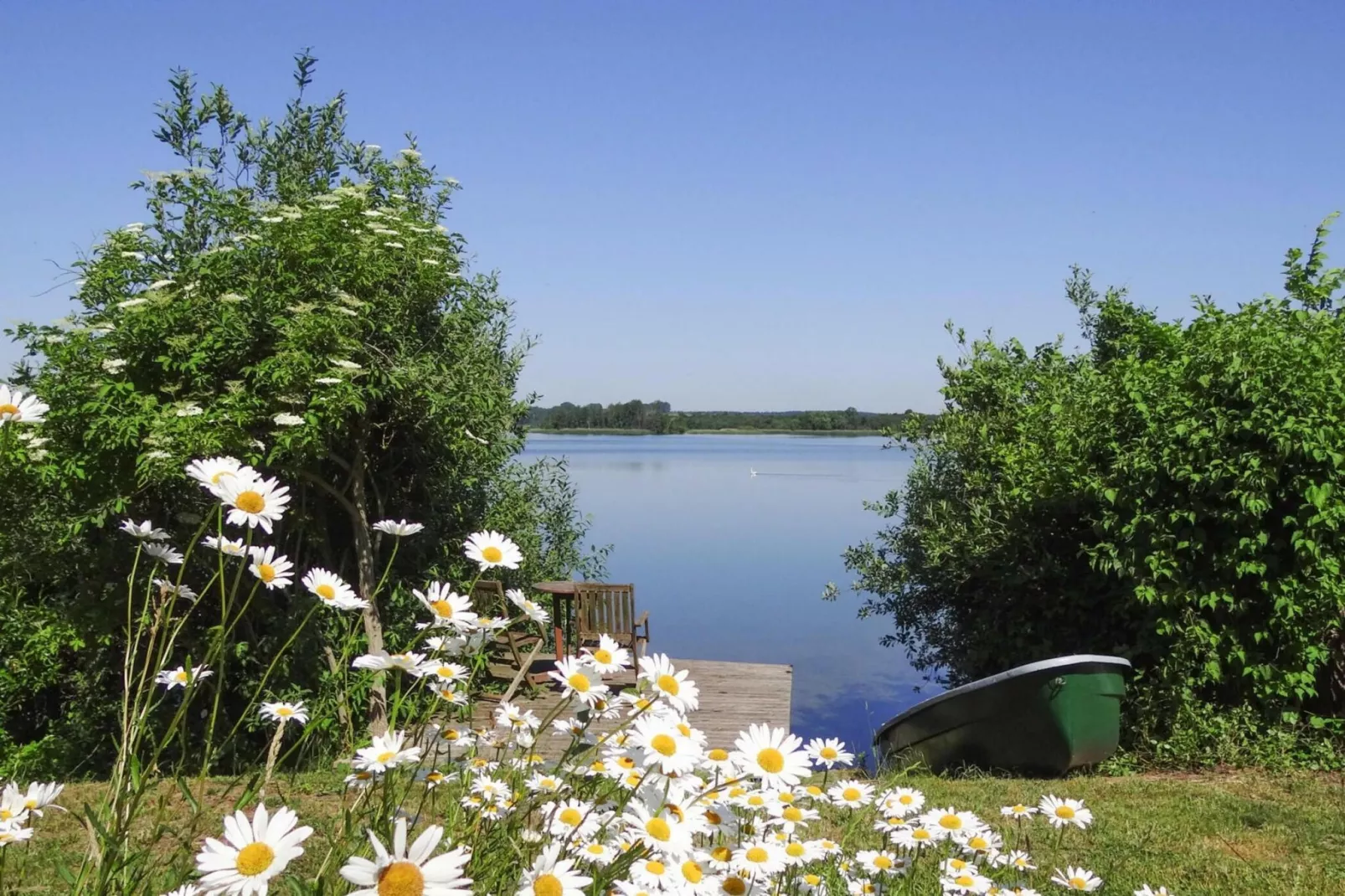 Ferienhaus Seeblick 60 qm-Gebieden zomer 1km