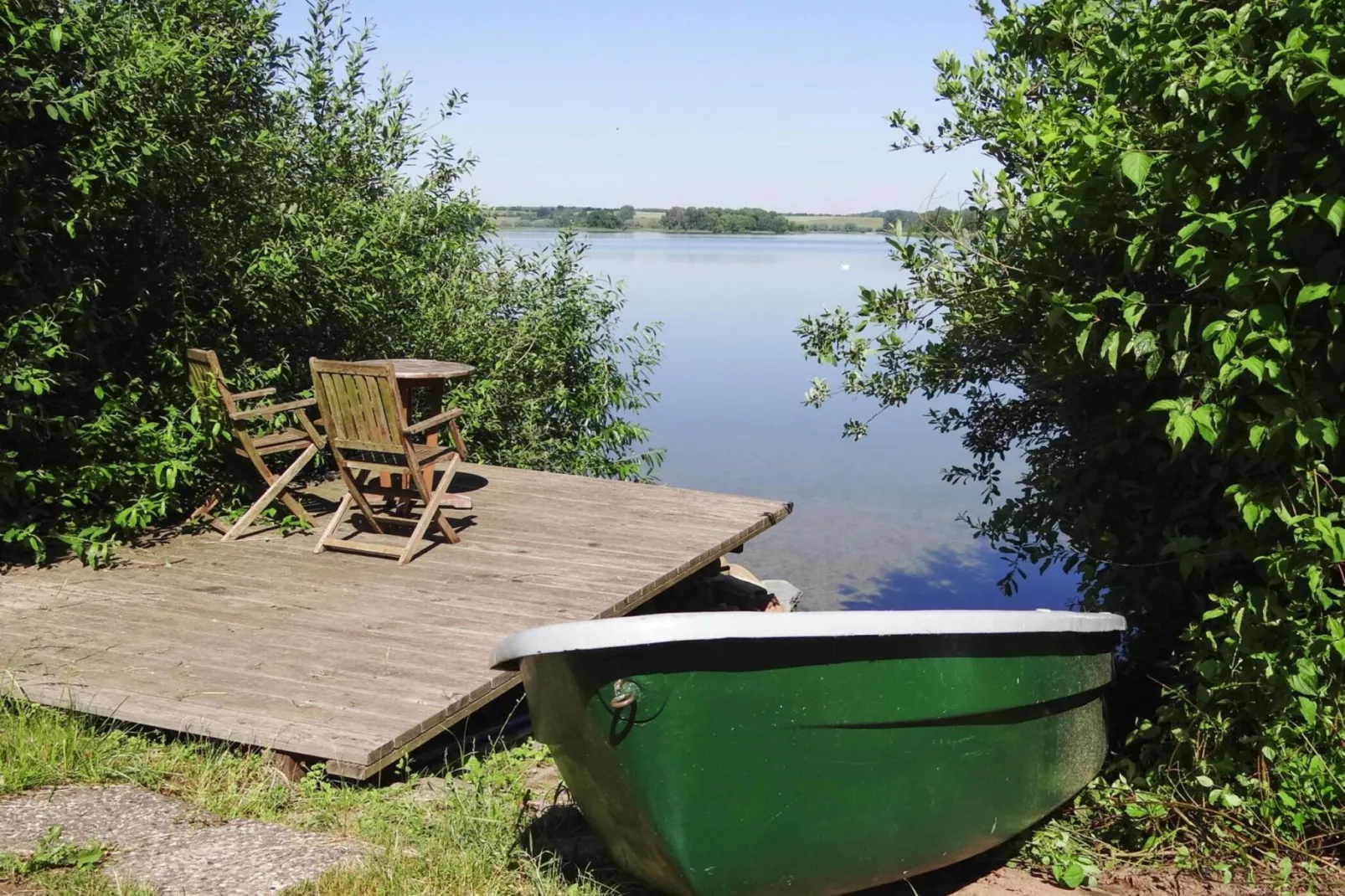 Ferienhaus Seeblick 60 qm-Gebieden zomer 1km