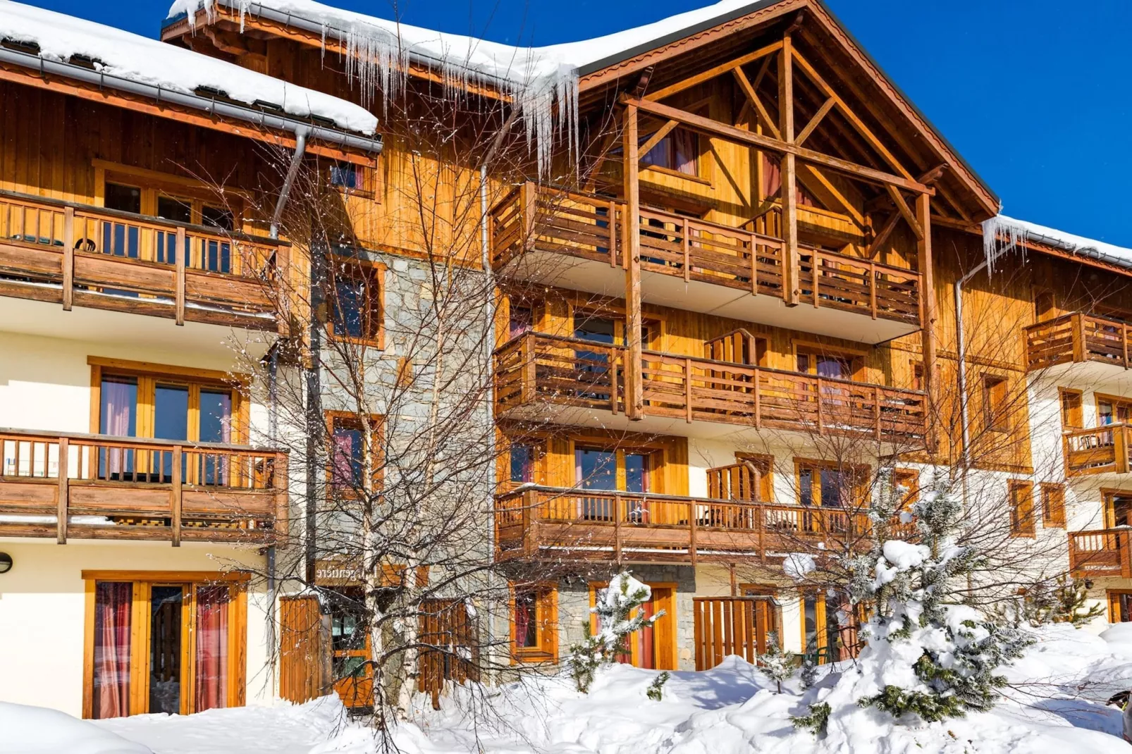 Résidence L'Écrin des Sybelles 3-Exterieur winter