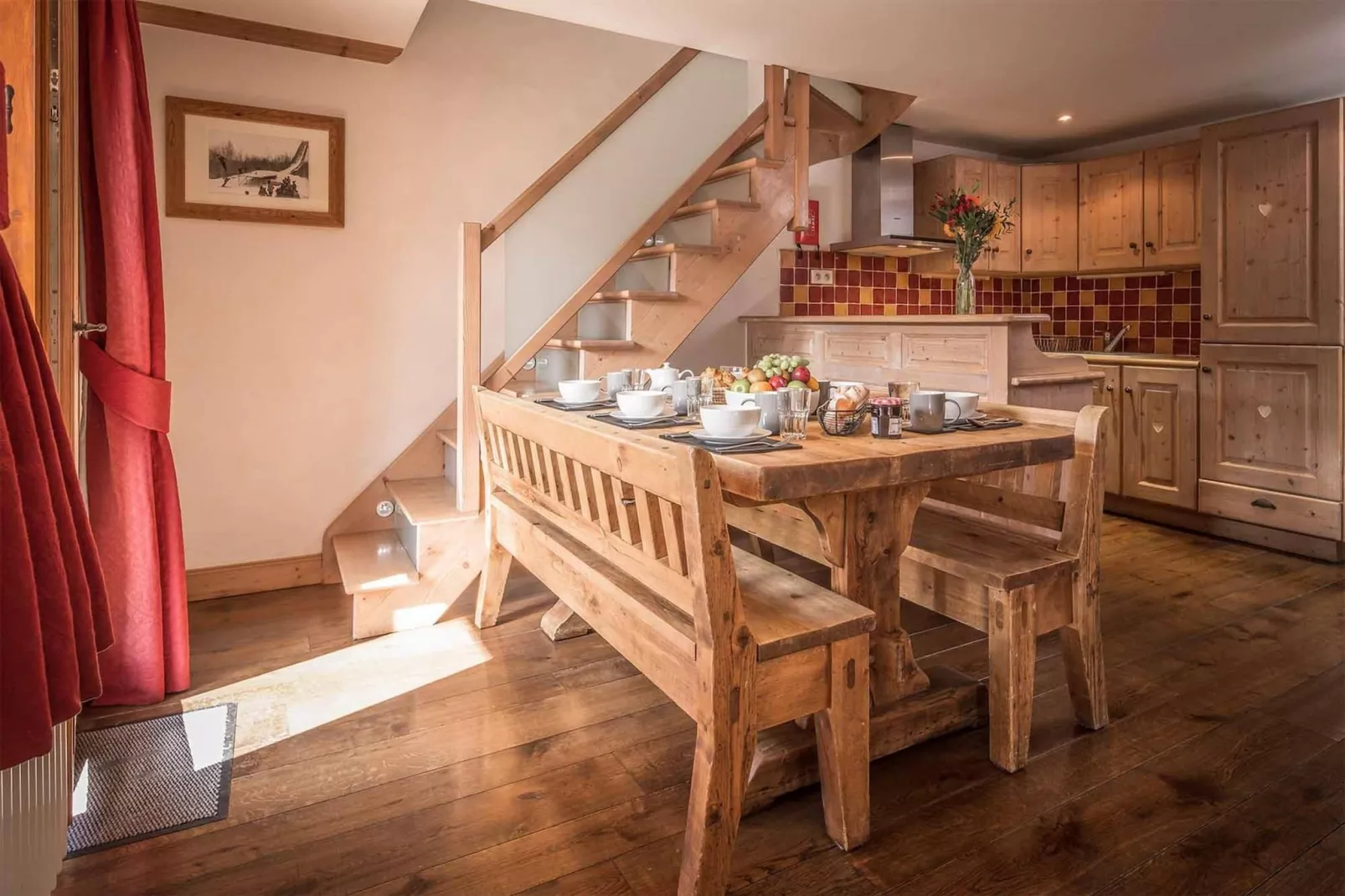 Chalet Silvana-Eetkamer