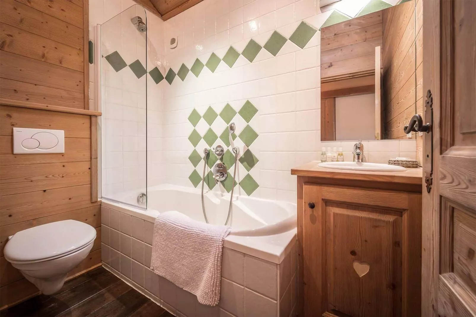 Chalet Silvana-Badkamer