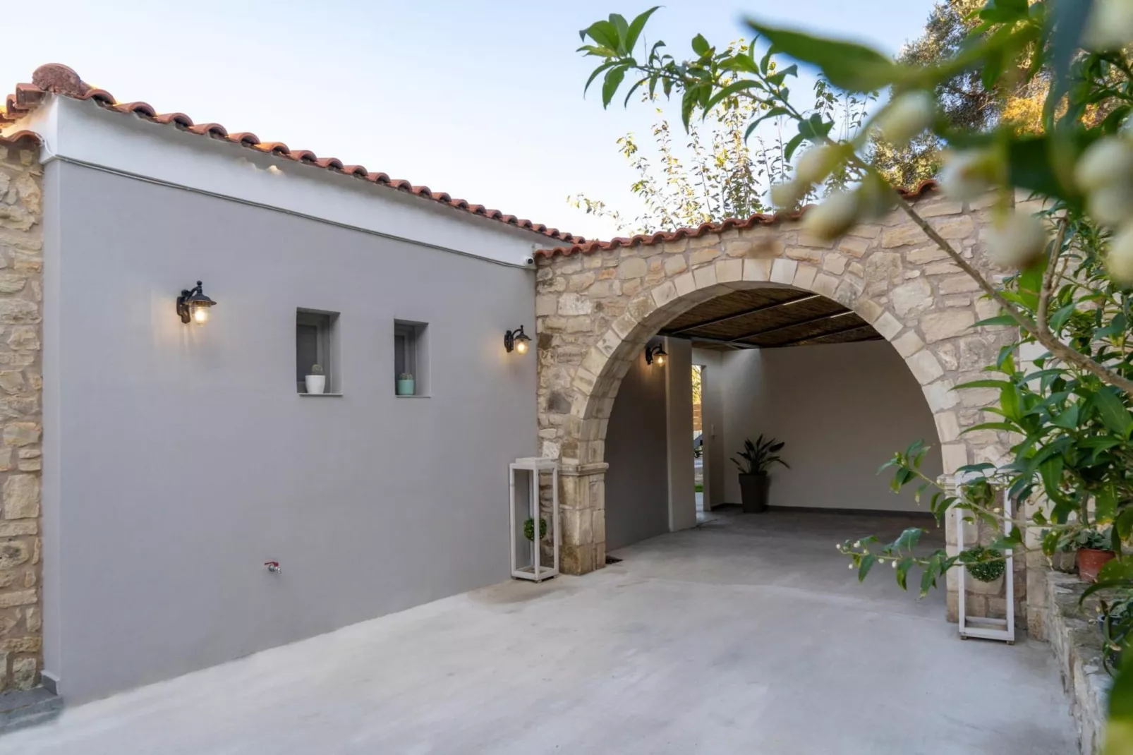 Canyon 2 villa with private pool-Buitenkant zomer