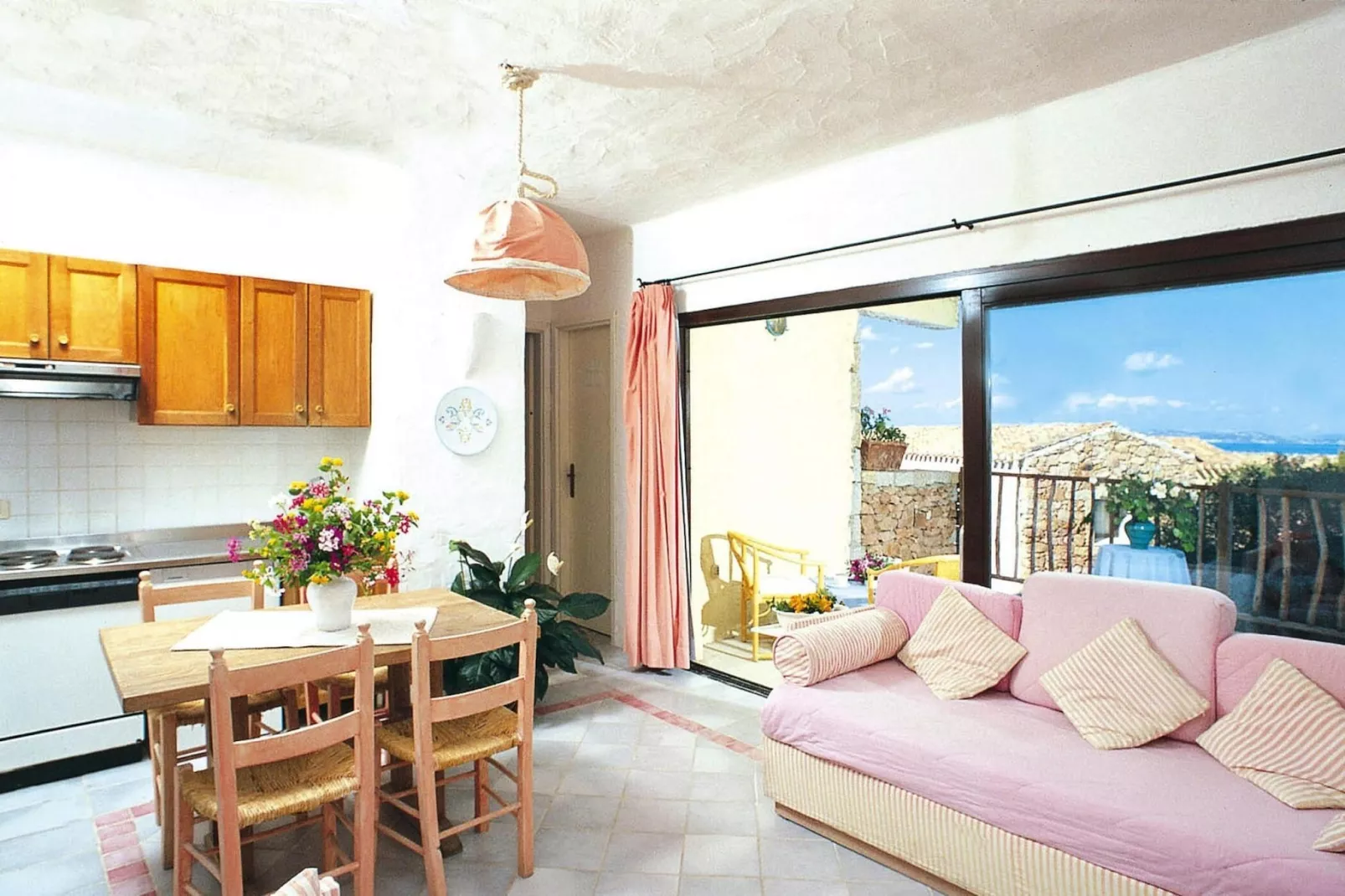 Holiday residence I Cormorani, Baja Sardinia-40 qm-Woonkamer