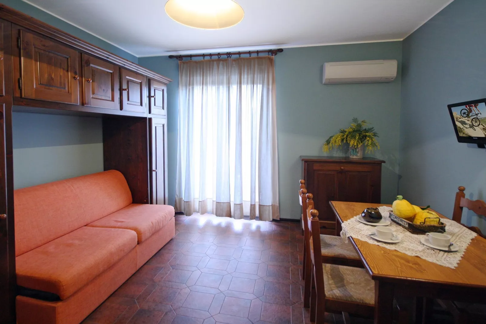RESIDENCE LA MERIDIANA A TBWO-ROOM APT 5 PAX BK/TERRACE/GARDEN - B502-Slaapkamer