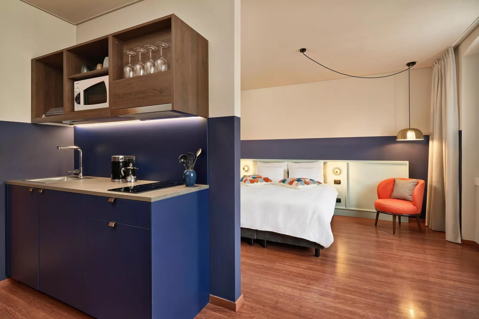 URBANAUTS Studios Minelli - Comfy 2 Personen-Keuken
