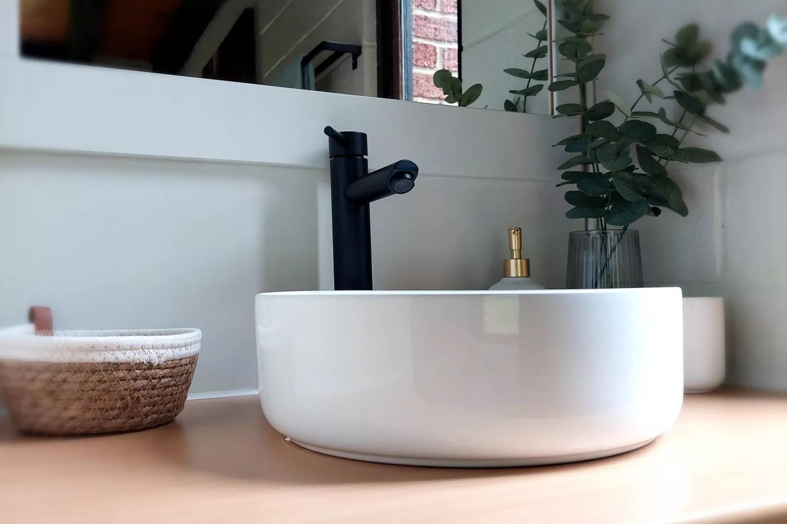 Fijne vakantiewoning in Hastière met een tuin-Badkamer
