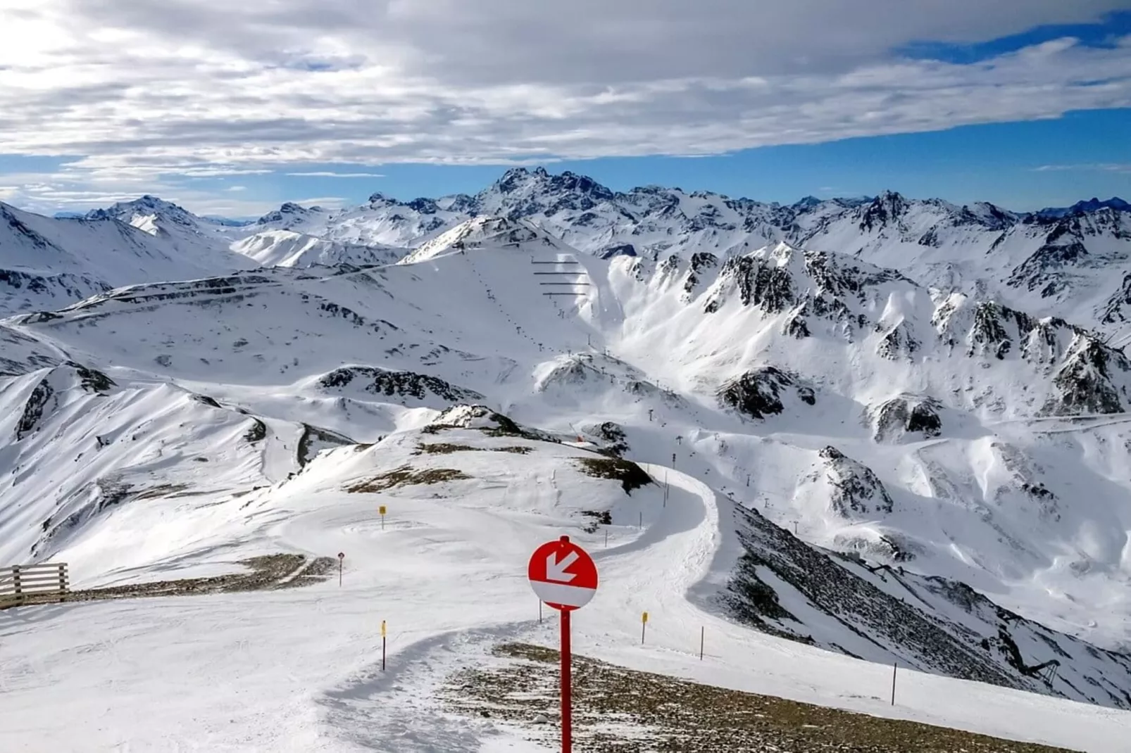 Residenz Fliana-Gebied winter 5km