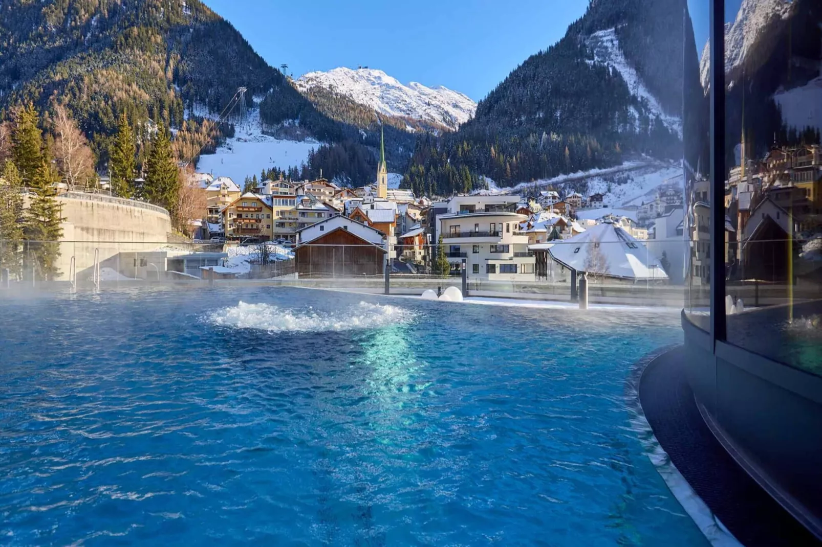 Residenz Fliana-Gebied winter 5km