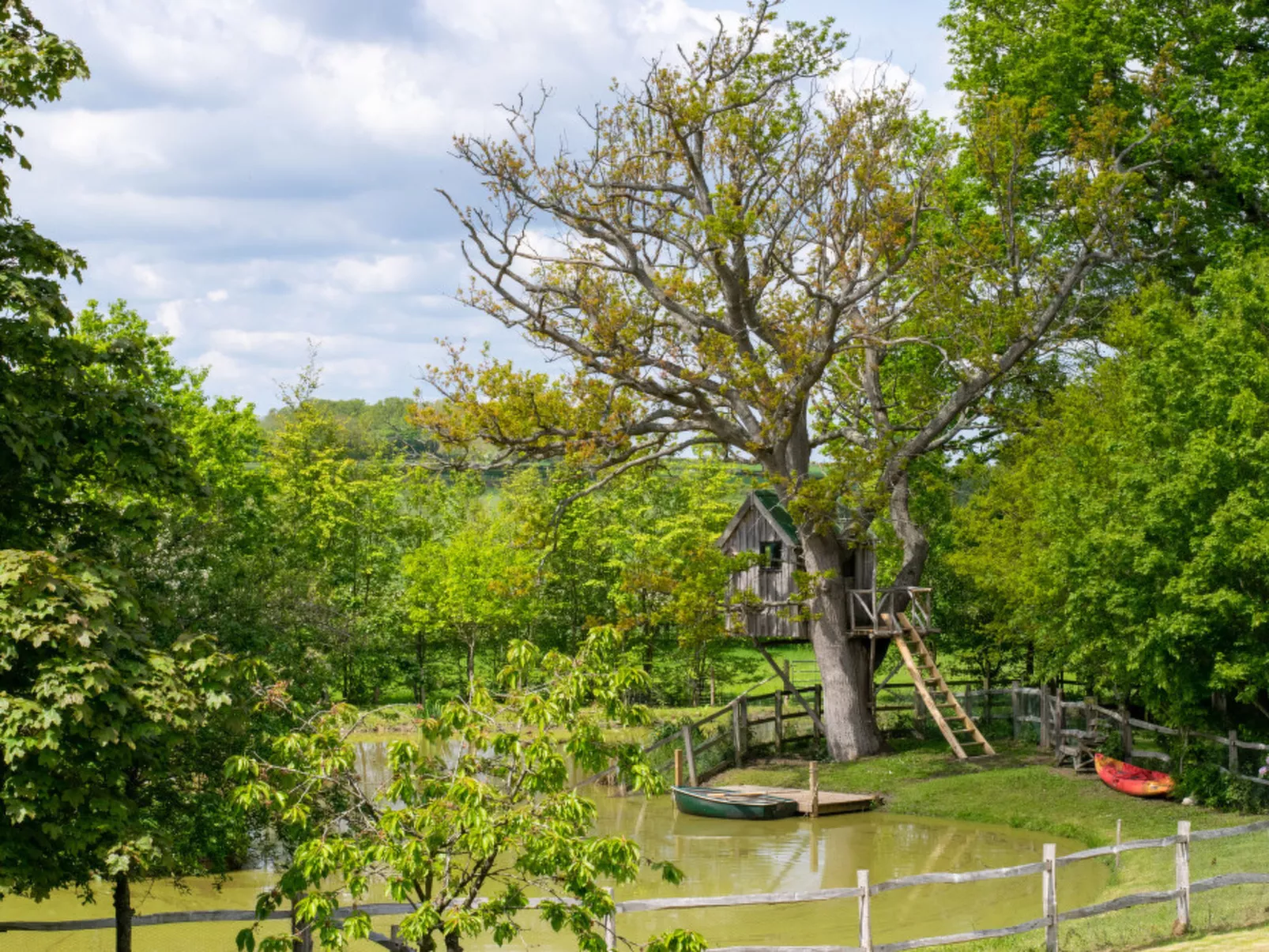 Methersham Oast Barn-Binnen