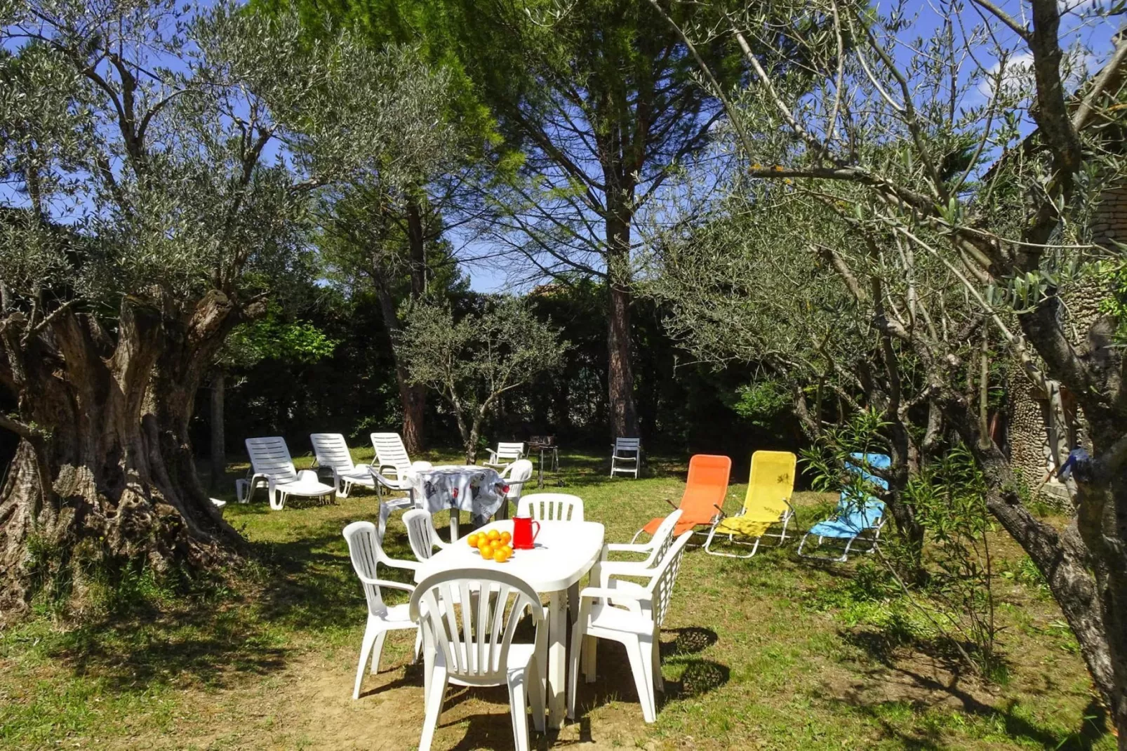 Ferienhaus in Vaison-la-Romaine / L'Olivier-Uitzicht zomer