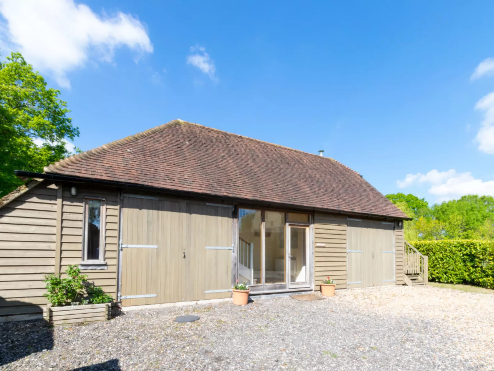 Methersham Oast Barn-Binnen