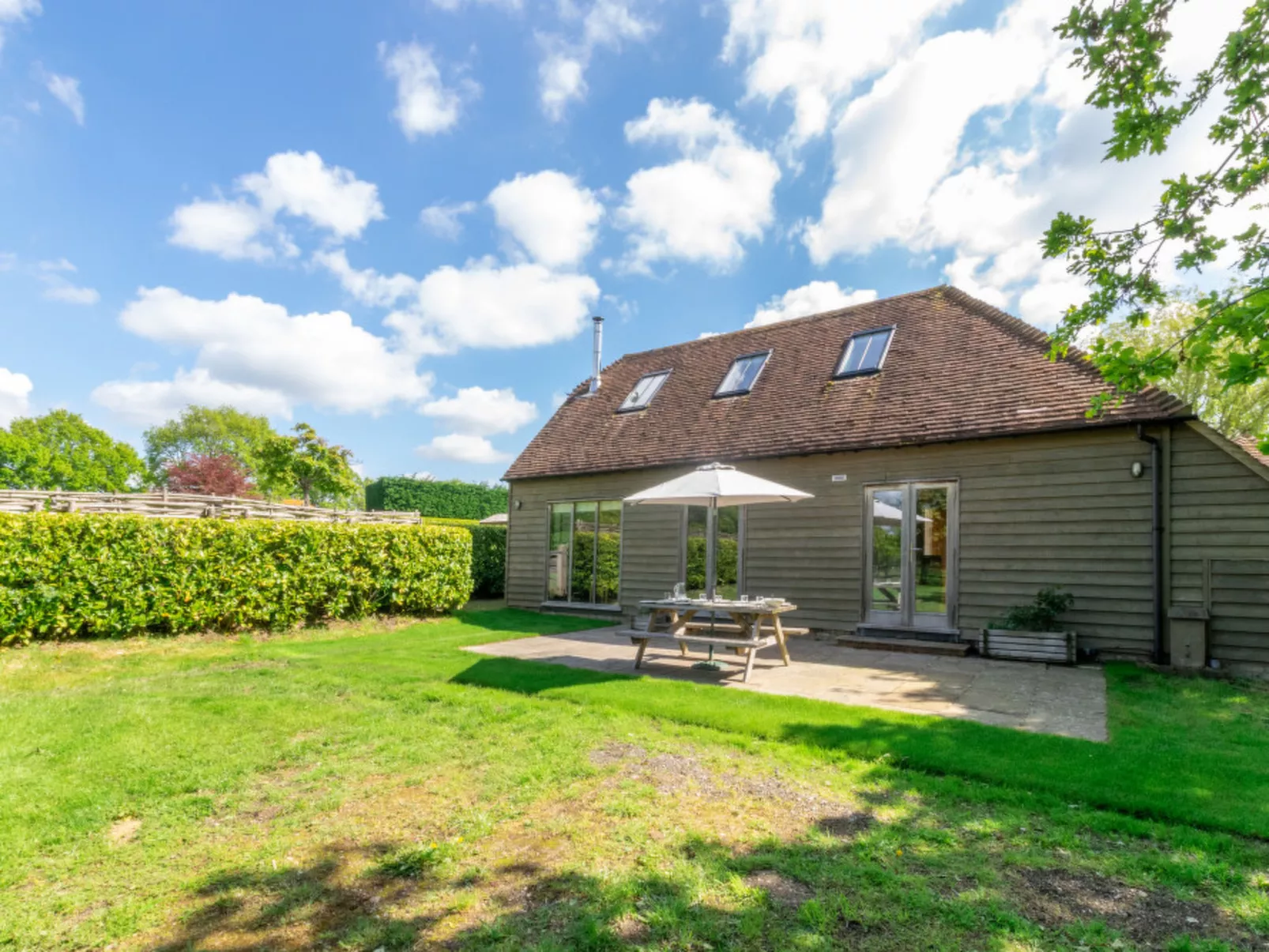 Methersham Oast Barn-Binnen