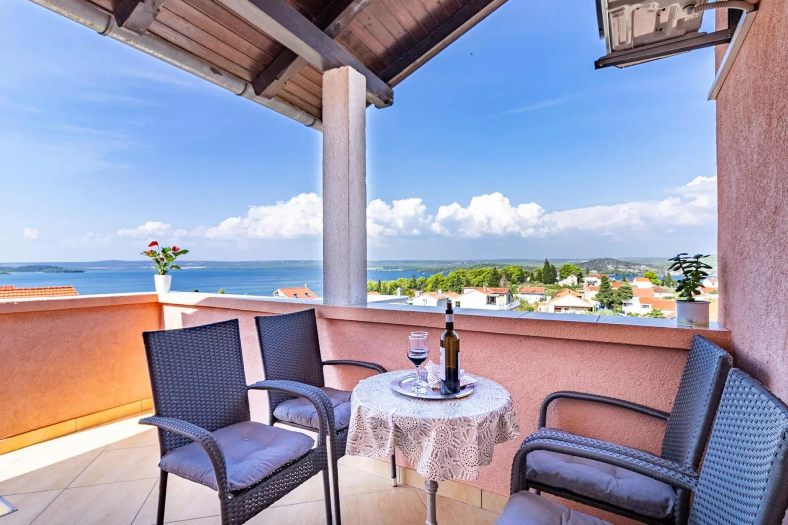 Apartment ALAN Sibenik - Bilice A6-4-Terrasbalkon