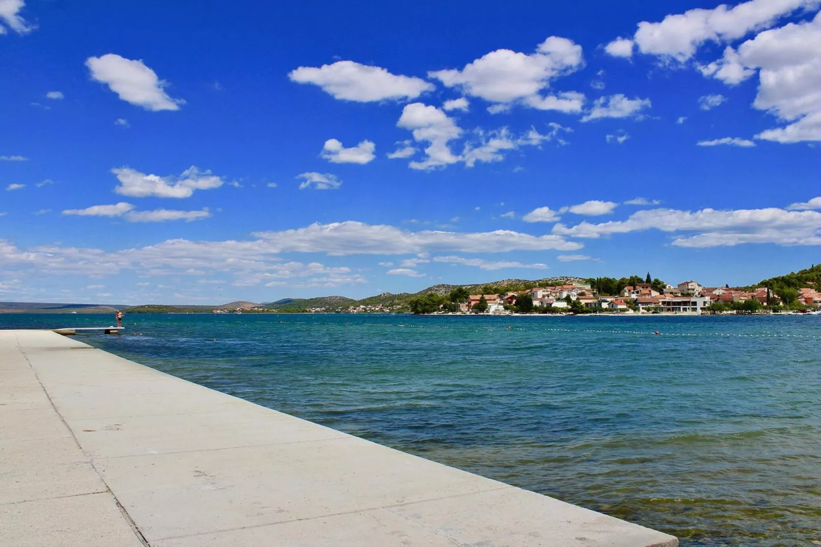 Apartment ALAN Sibenik - Bilice A6-4-Gebieden zomer 5km