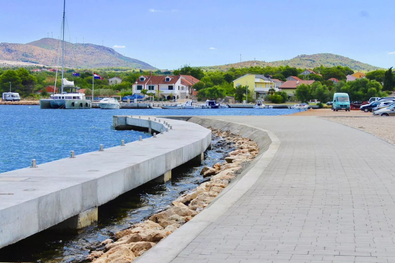 Apartment ALAN Sibenik - Bilice A6-4-Gebieden zomer 5km