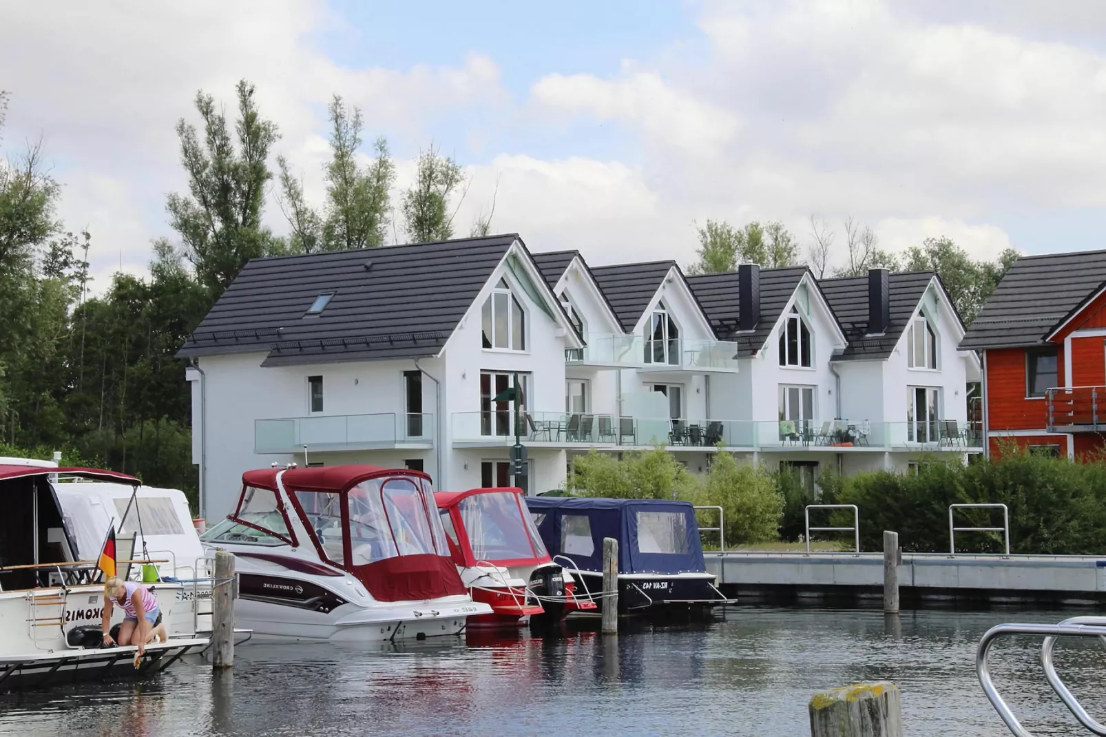 Appartement Hafenflair / Haus 1 EG-Wohnung 1 3 Pers-Gebieden zomer 1km