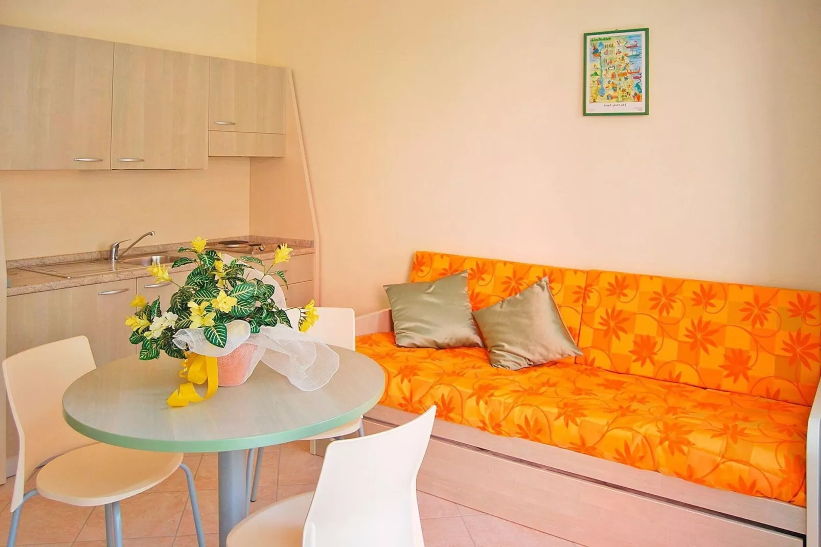 Apartments Borgo Verde, Imperia-B5 superior-Woonkamer
