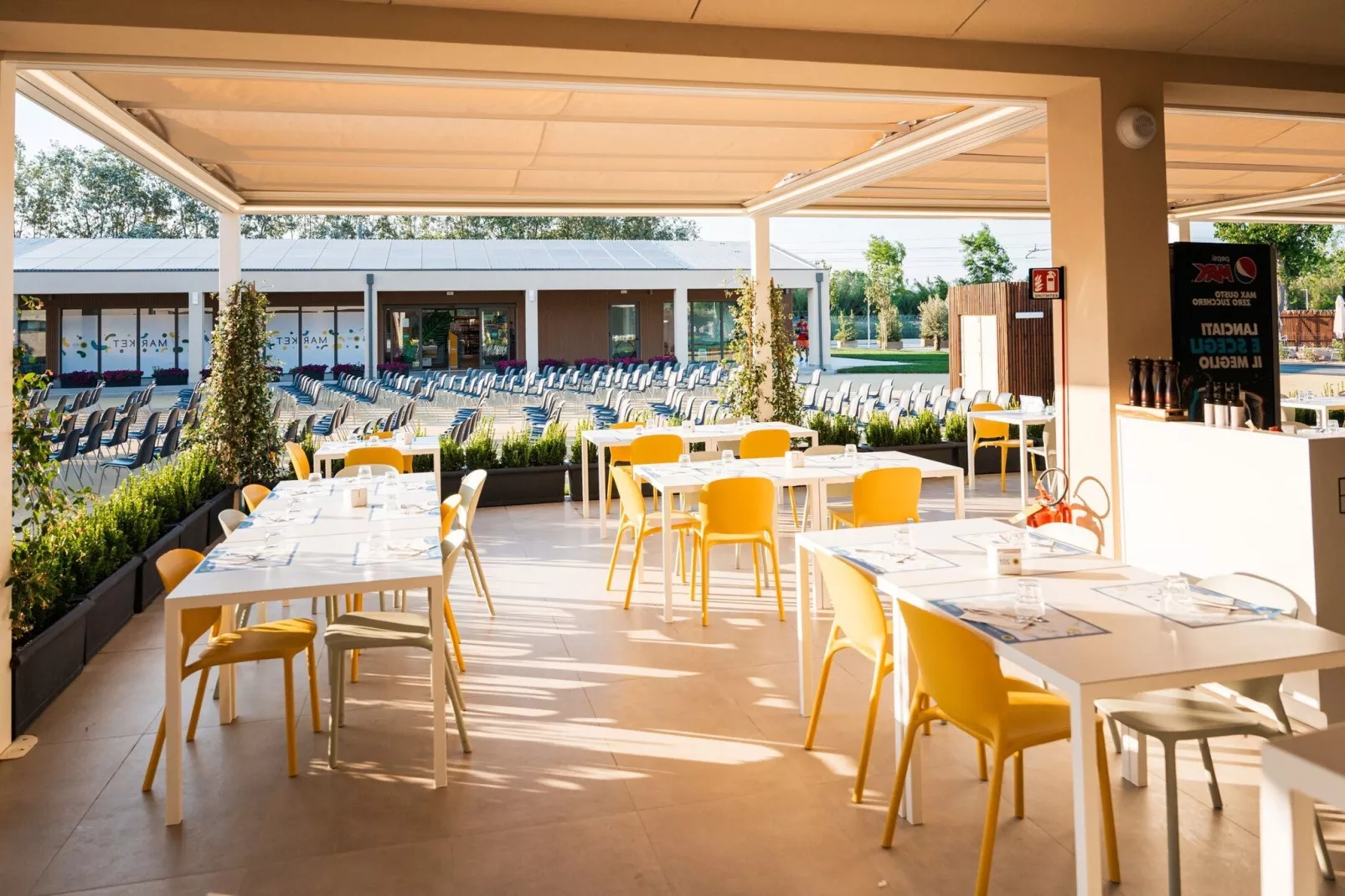 Rimini Family Village Viserba Rimini - Lodge 4 plus 1 pax-Gebieden zomer 1km