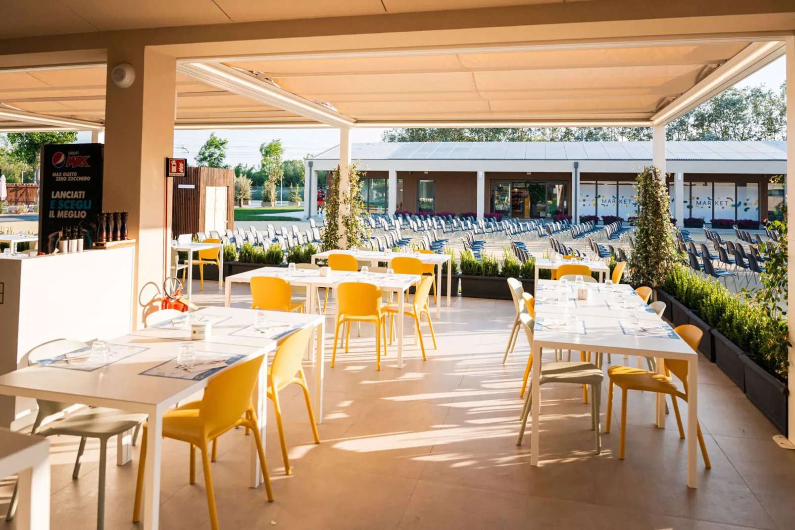 Rimini Family Village Viserba Rimini - Lodge 4 plus 1 pax-Gebieden zomer 1km